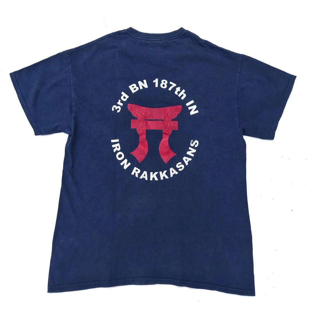 Aeronautica Militare the rakkassans 187th tee tshirt Usa Millitary Vietnam Size US L / EU 52-54 / 3 - 1 Thumbnail