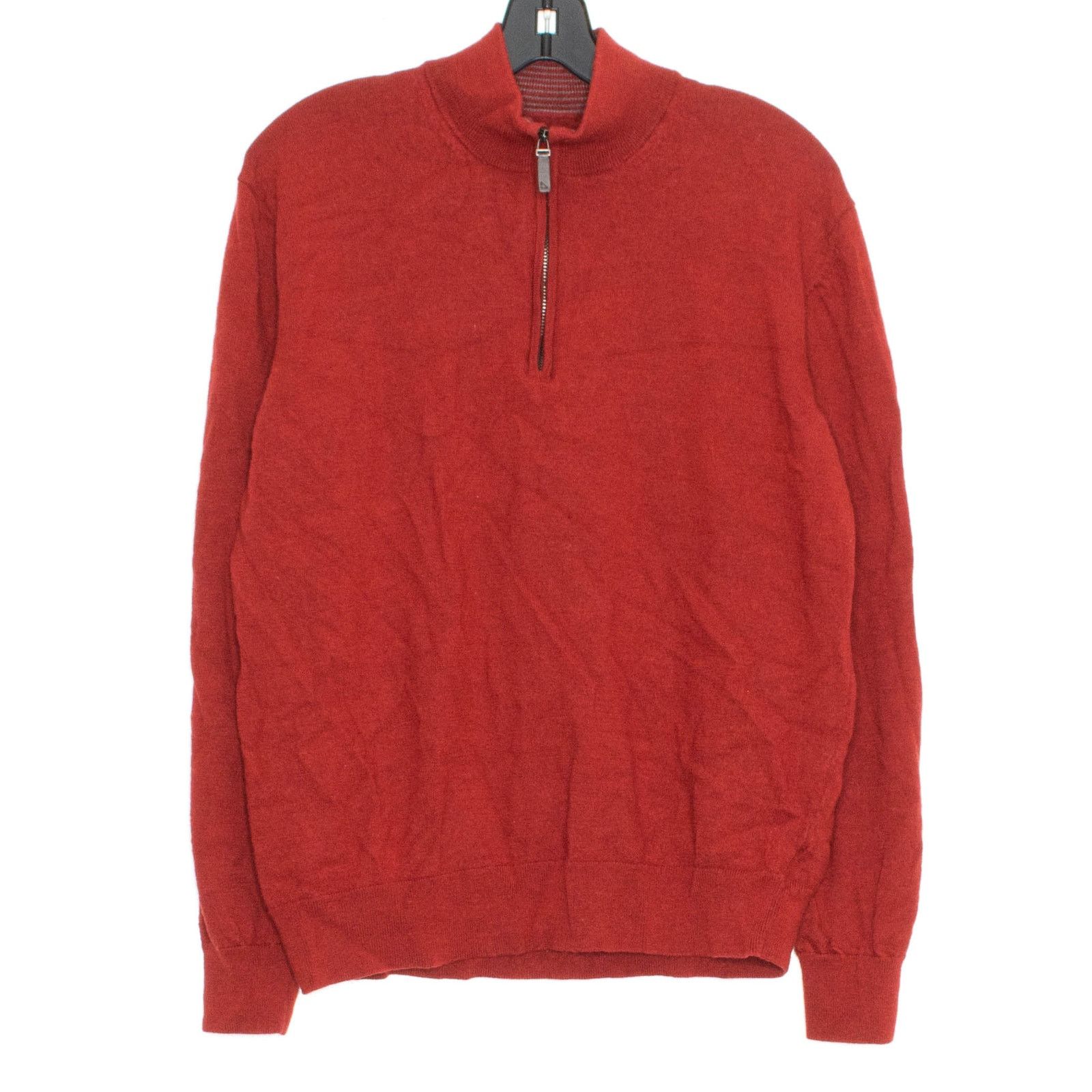 UNTUCKit UNTUCKit Merino Wool Sweater 1/4 Zip XL Quiet Luxury Golf Size US XL / EU 56 / 4 - 1 Thumbnail
