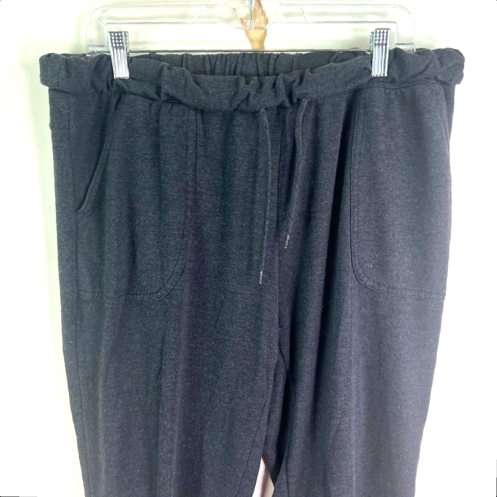 Vintage JoyLab Joggers Pants Activewear Lightweight Gray XL Tapered Womens Size 40" / US 18 - 2 Thumbnail