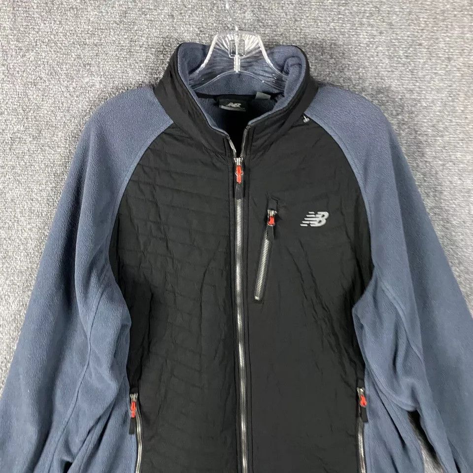 New Balance New Balance Fleece Jacket Men's Full Zip 100% Polyester L Size US L / EU 52-54 / 3 - 2 Thumbnail