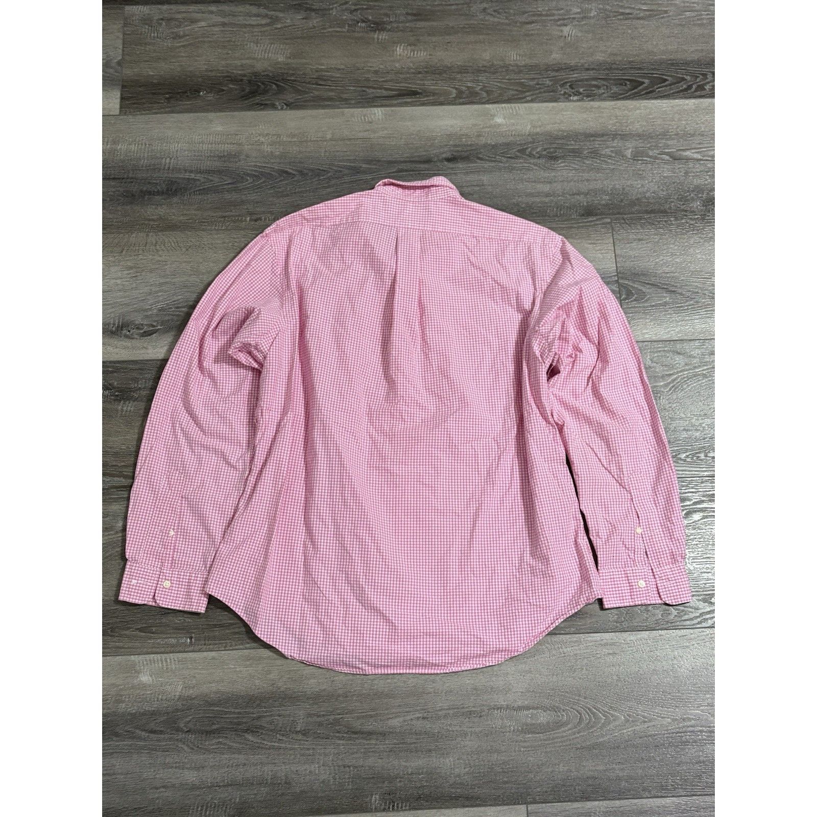 Ralph Lauren Vintage 90s Ralph Lauren Pink Gingham Button Down - Men’s XL Size US XL / EU 56 / 4 - 7 Thumbnail