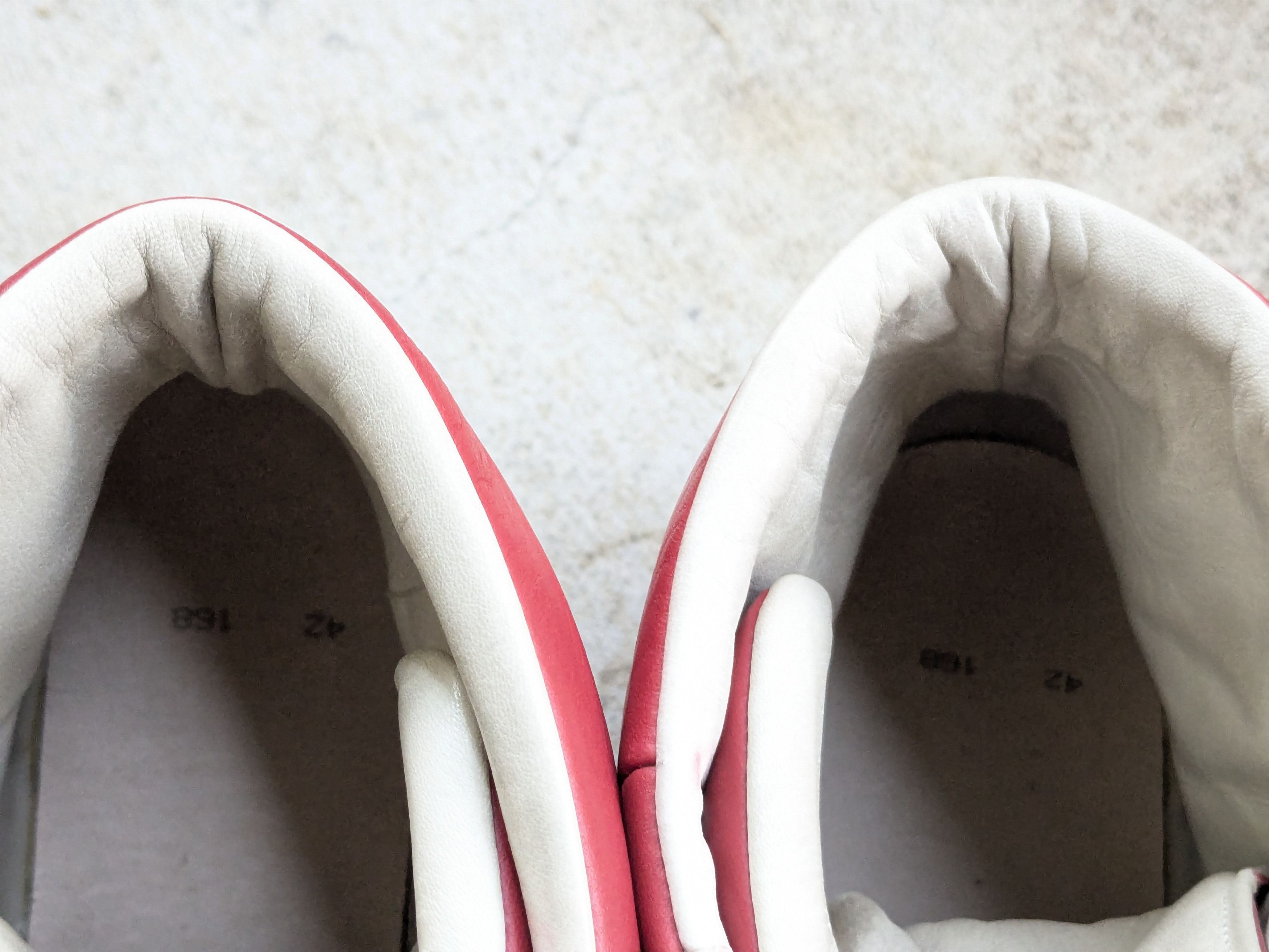 Maison Margiela Maison Margiela Future Red 9 42 Leather High Tops Size US 9 / EU 42 - 7 Thumbnail
