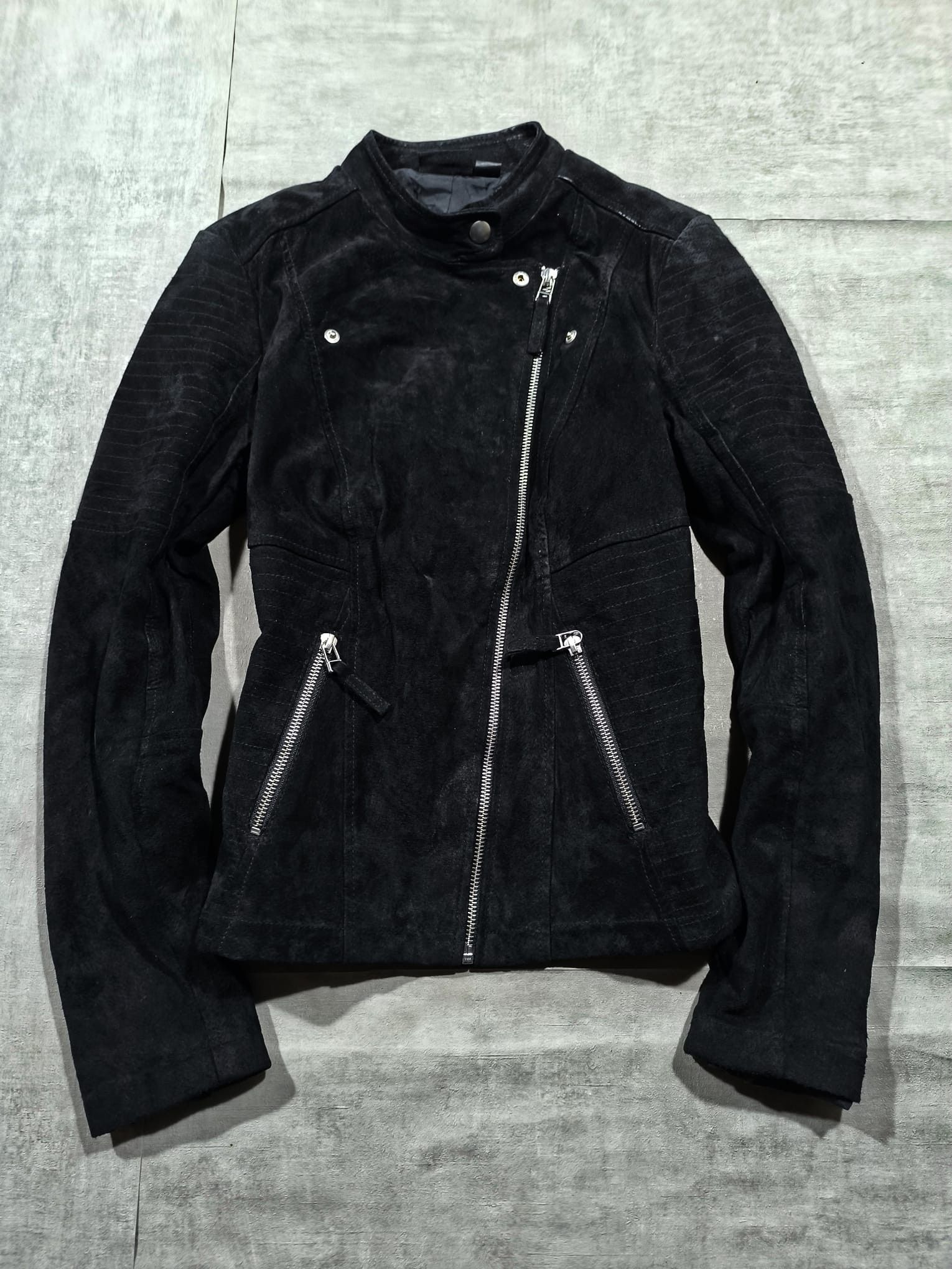 Leather avantgarde archival leather jacket moto girl sleaze opium Size S / US 4 / IT 40 - 1 Thumbnail