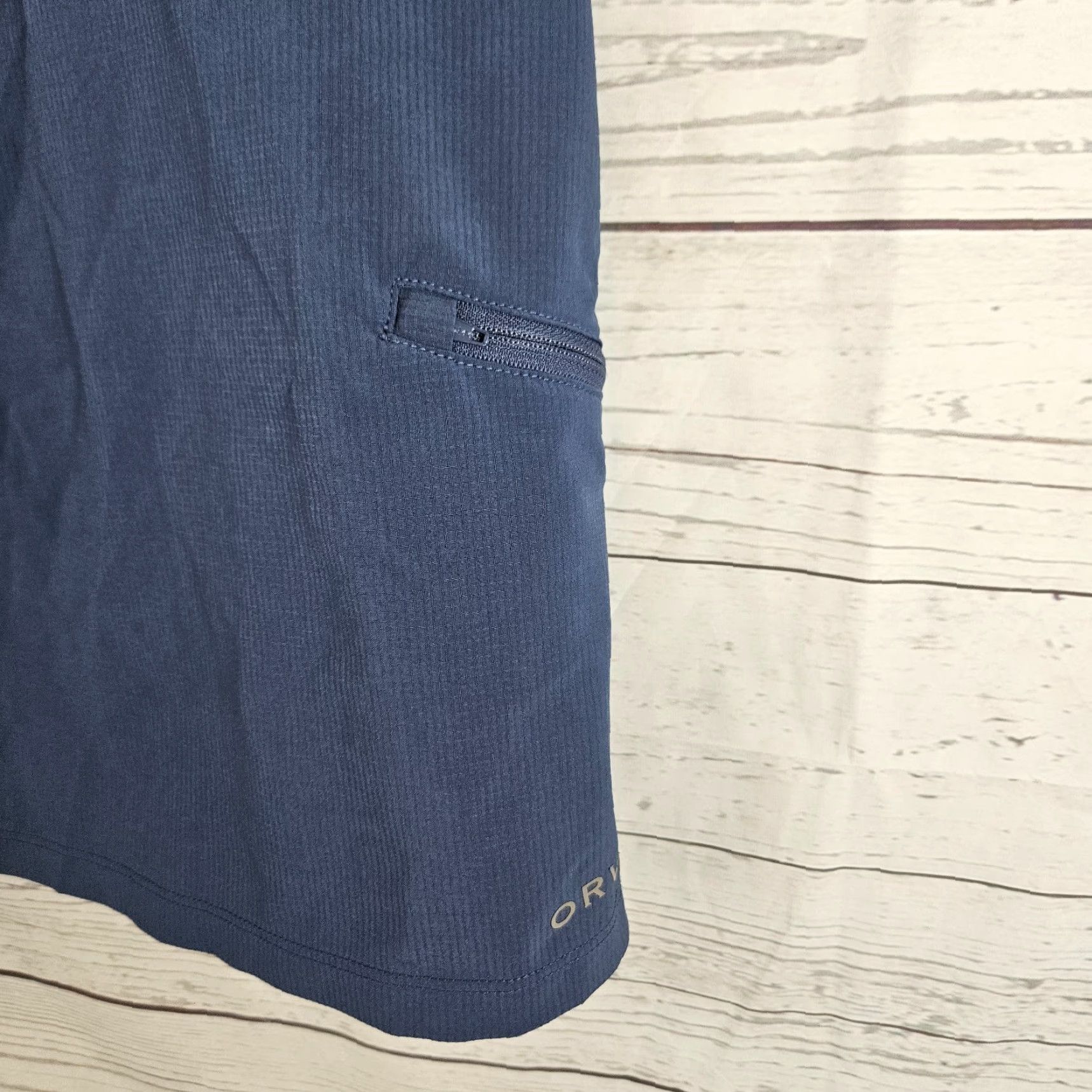 Orvis Orvis Skort Womens XL Solid Blue Pull On Pockets Athletic Size ONE SIZE - 2 Thumbnail