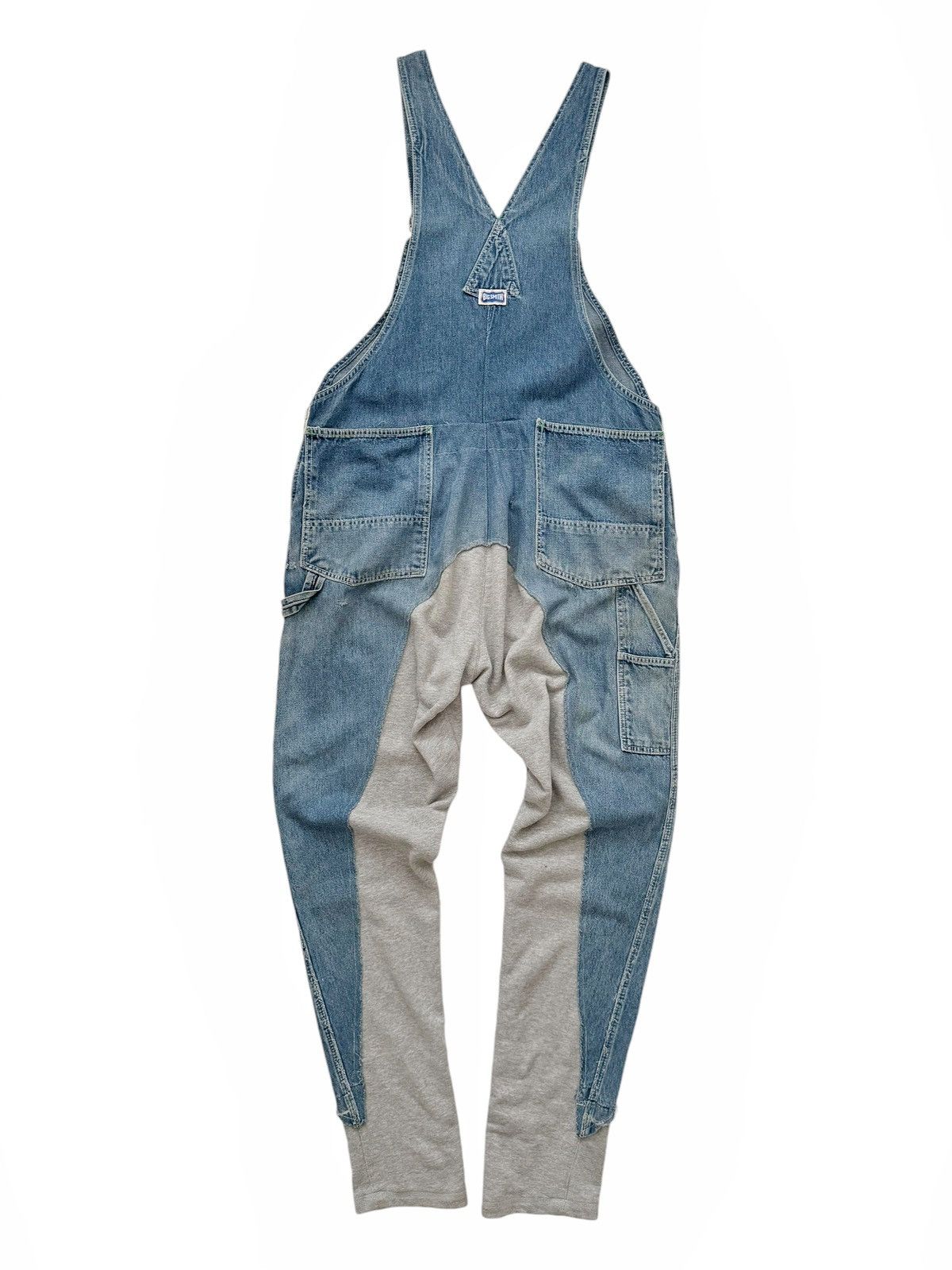 Greg Lauren SS20 Sample Hybrid Denim Overall 50/50 Fragment Size US 32 / EU 48 - 8 Thumbnail