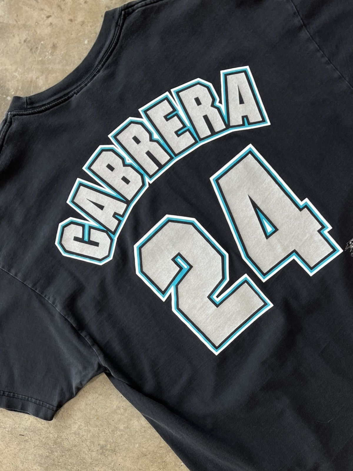 MLB × Vintage Vintage MLB 2004 Marlins Miguel Cabrera Tee 24 Tee Large Size US L / EU 52-54 / 3 - 4 Thumbnail