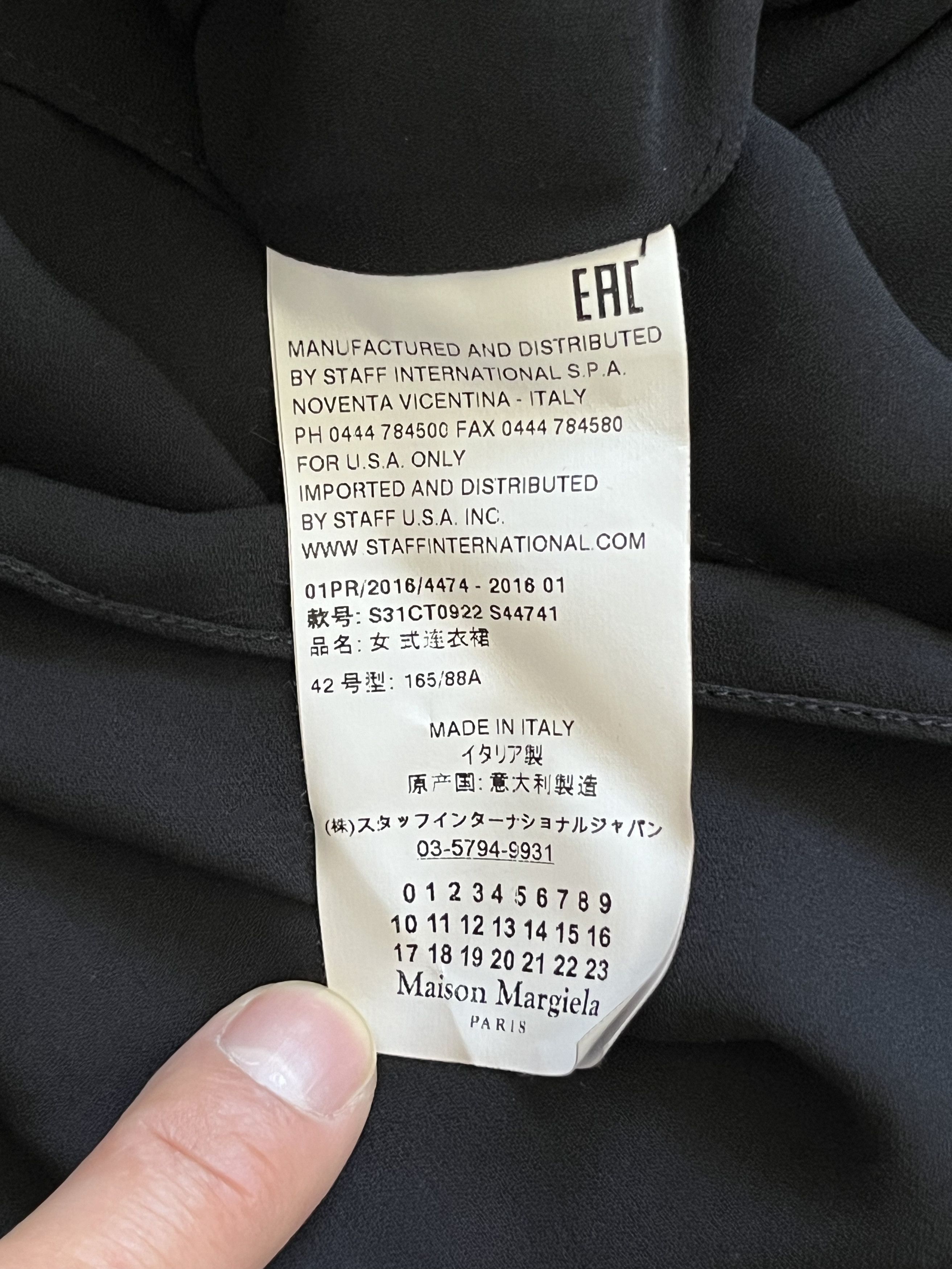 Maison Margiela Margiela SS16 pleated shoulder detail dress Size M / US 6-8 / IT 42-44 - 5 Thumbnail