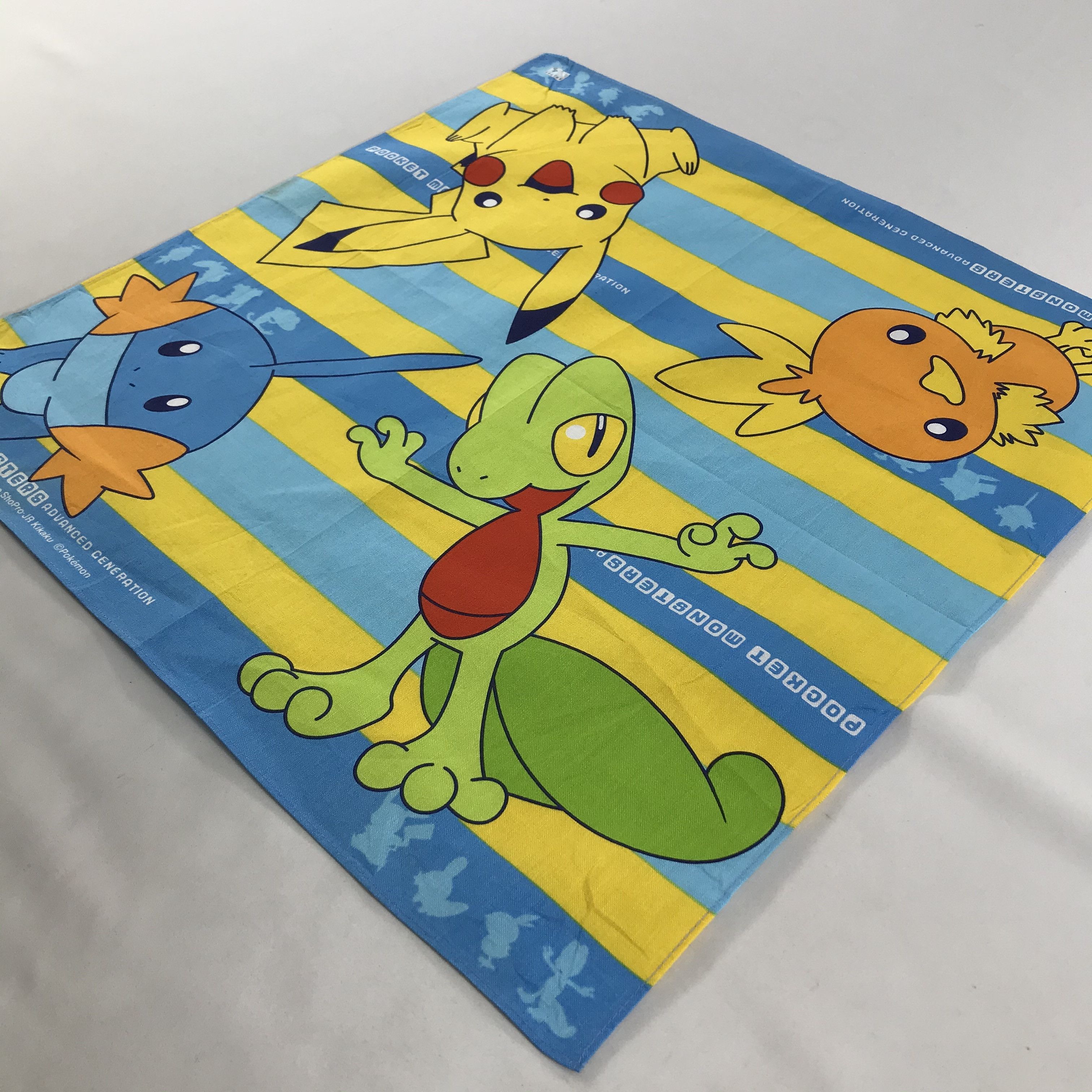 Nintendo × Pokemon × Vintage Pokemon Bandana / Handkerchief / Neckerchief - S1905 Size ONE SIZE - 2 Thumbnail
