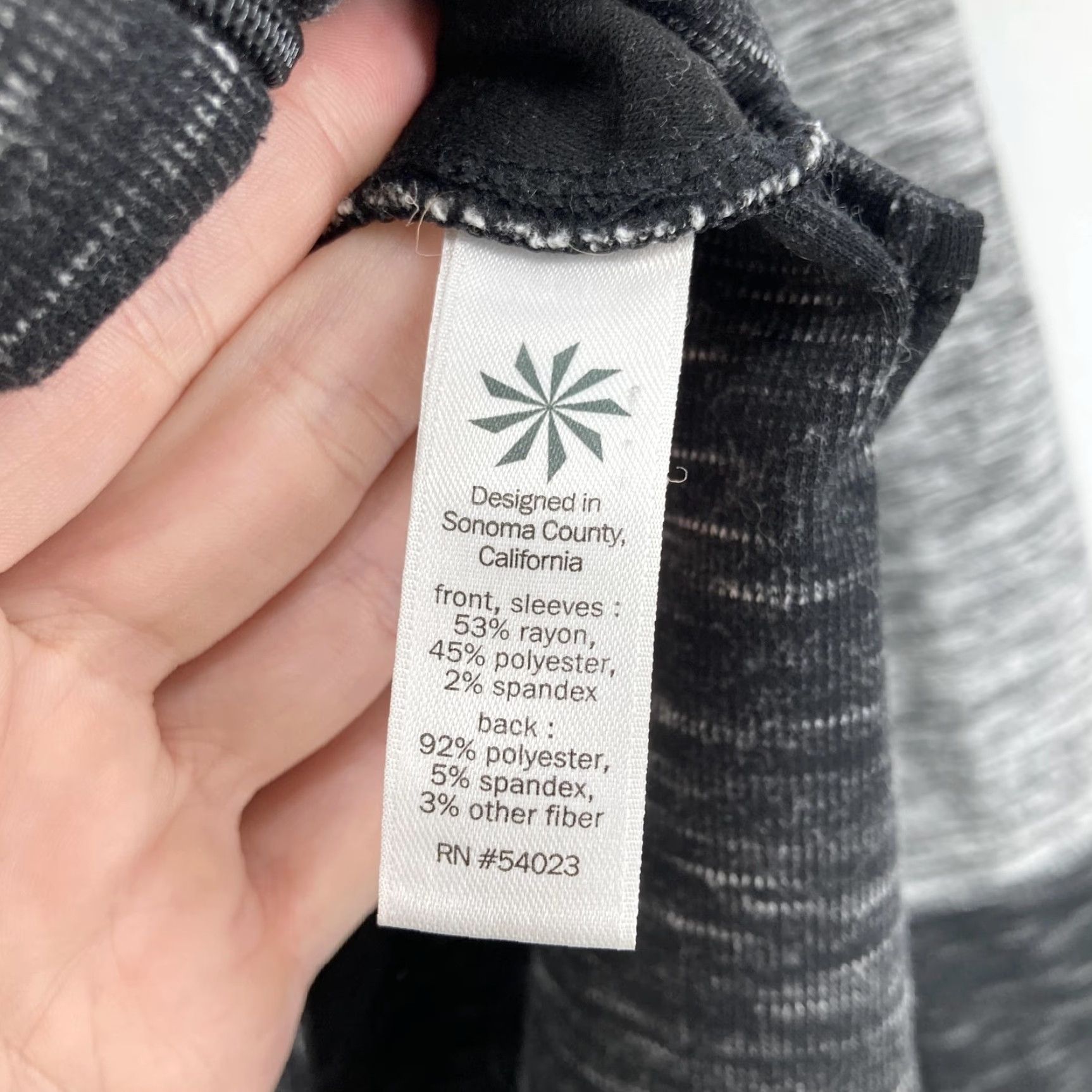 Athleta Athleta Sweatshirt Womens Medium Heathered Raglan Tunic Side Zip Pullover Gray Size M / US 6-8 / IT 42-44 - 6 Thumbnail