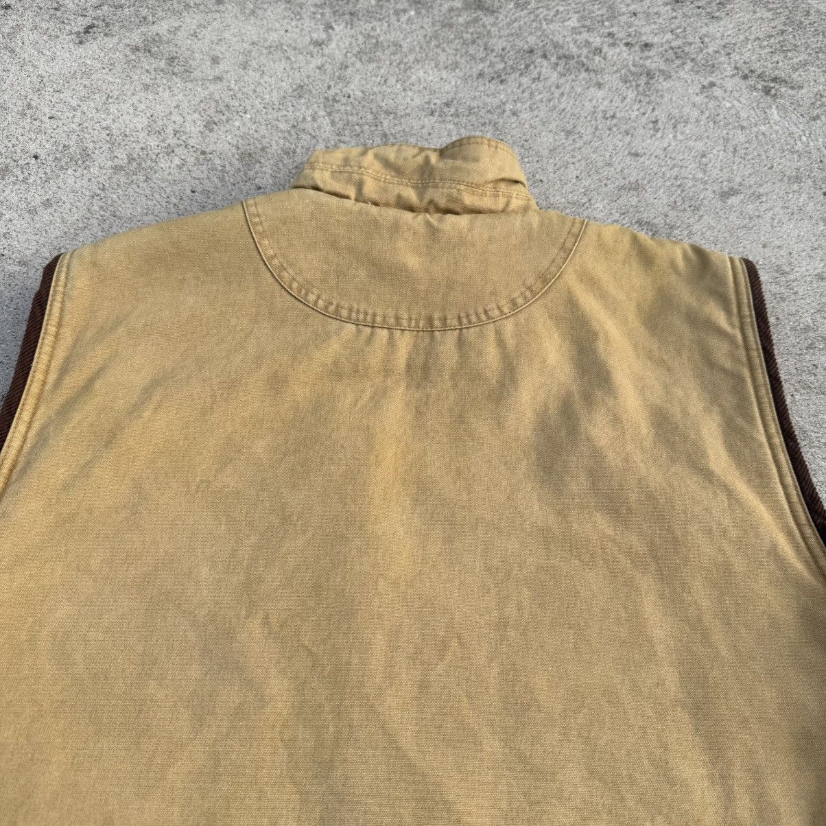 Wrangler Wrangler Hero Canvas Vest Brown Corduroy Trim Sherpa Lining Size US XL / EU 56 / 4 - 13 Thumbnail