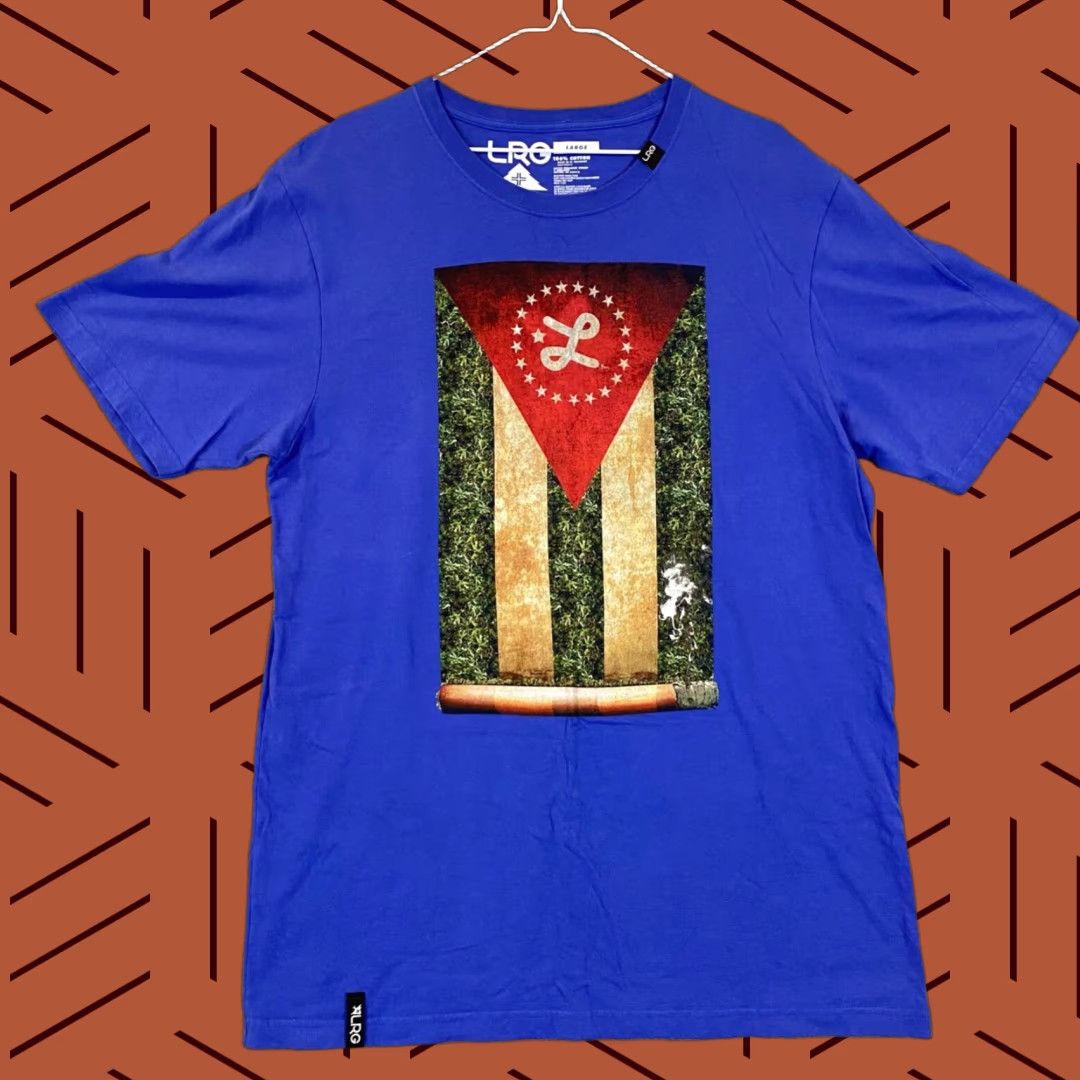 Vintage VINTAGE Lifted Research Group T-Shirt Men Large Blue Graphic Animal Nature 2010s Casual Summer Size US L / EU 52-54 / 3 - 1 Thumbnail