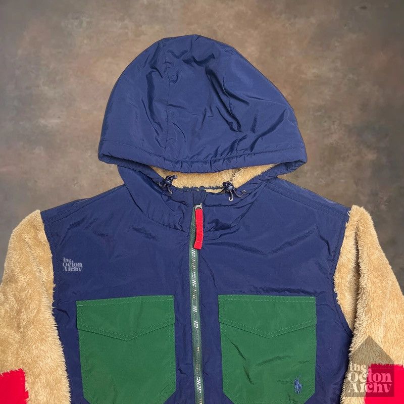 Polo Ralph Lauren Polo Ralph Lauren Pile Fleece Hoodie 'Multicolor' 624721 Size US L / EU 52-54 / 3 - 4 Thumbnail