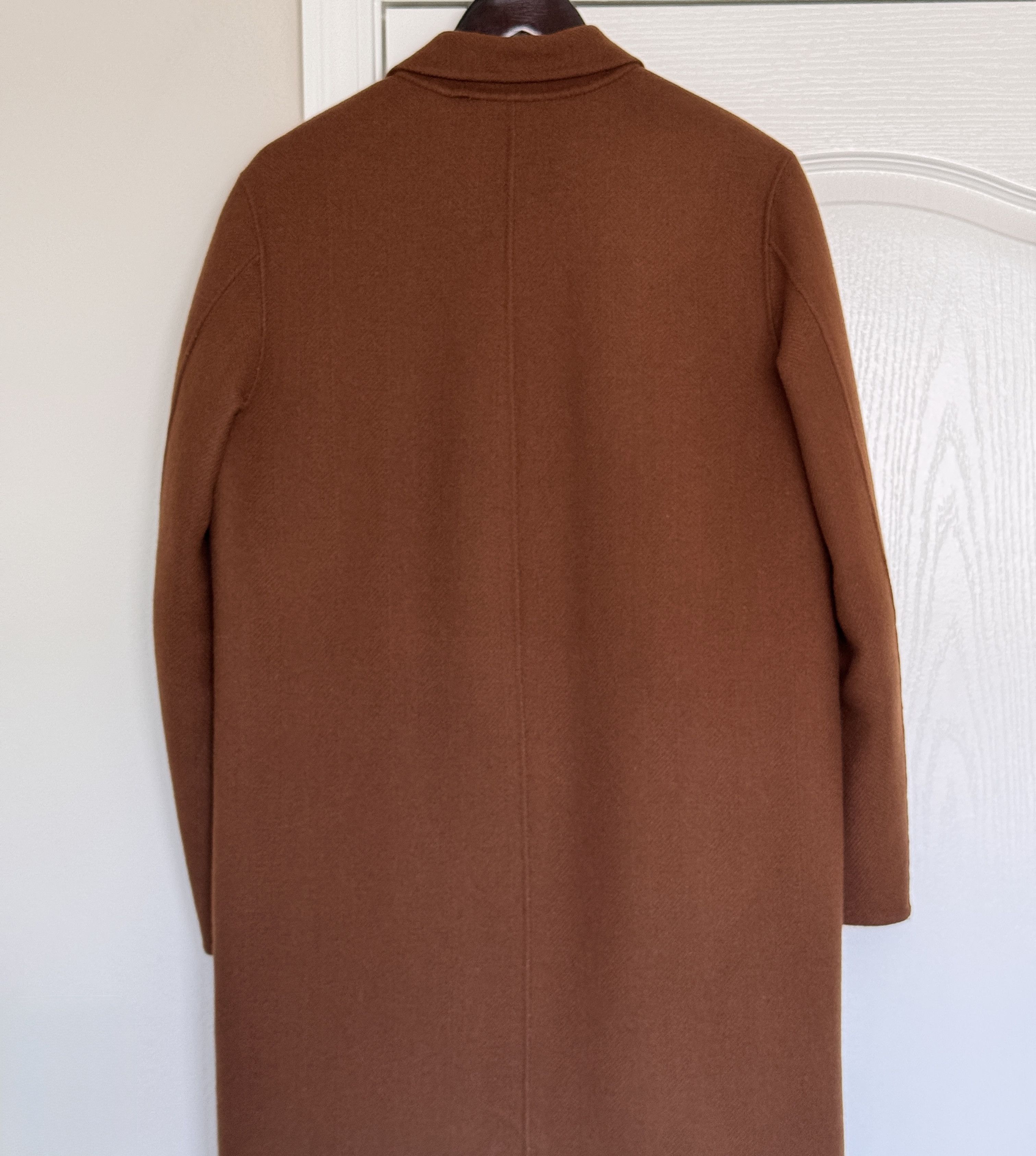 Vince Wool Coat Cashmere Brown Long Jacket Size US S / EU 44-46 / 1 - 3 Thumbnail