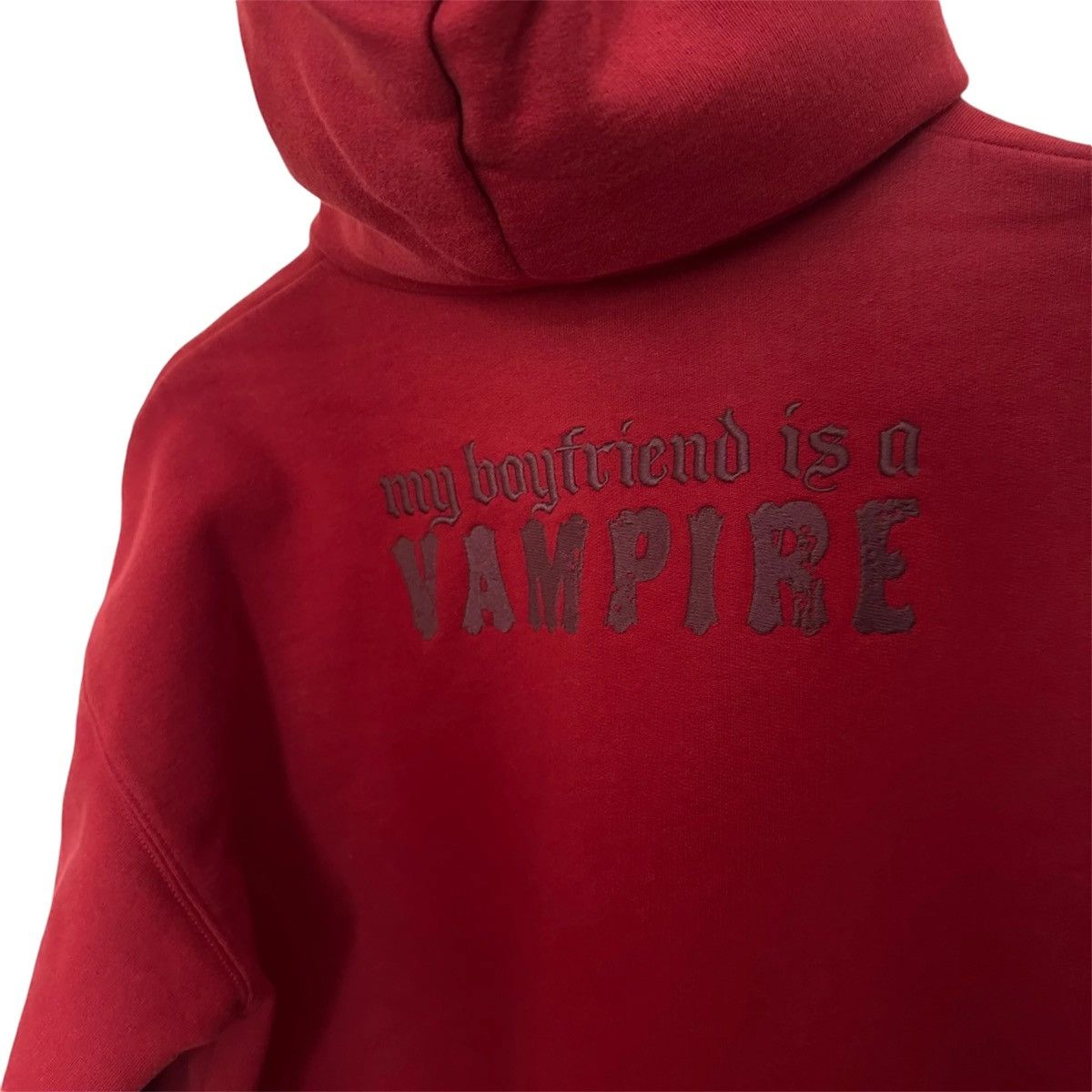 Vetements Vetements My Boyfriend Is A Vampire Im Probably Lying Hoodie Size US M / EU 48-50 / 2 - 2 Thumbnail