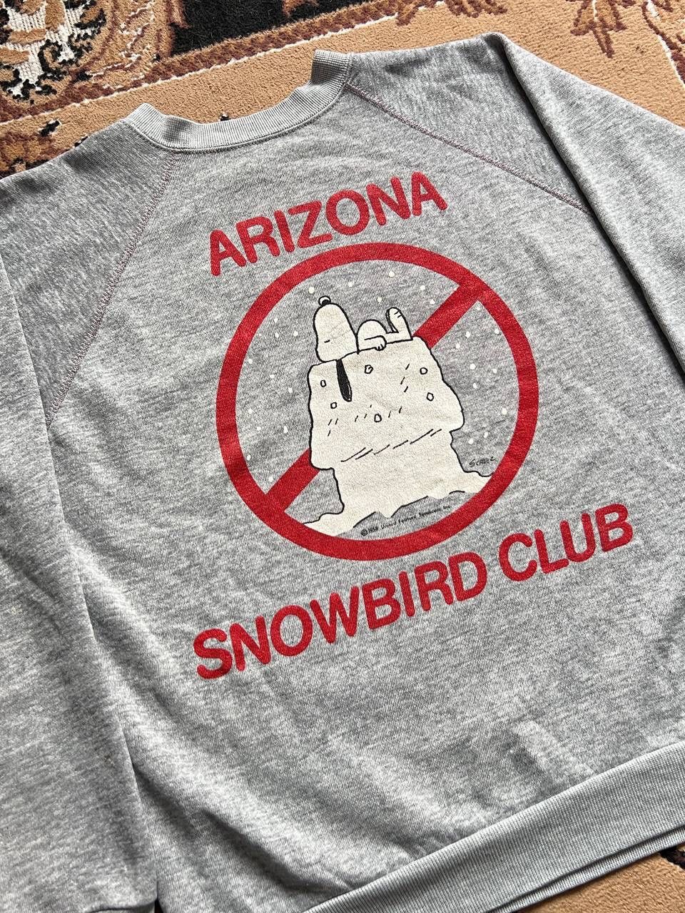 Other Vintage Snoopy Sweatshirt Schulz Arizona Rock Snowbird sz M Size US M / EU 48-50 / 2 - 2 Thumbnail