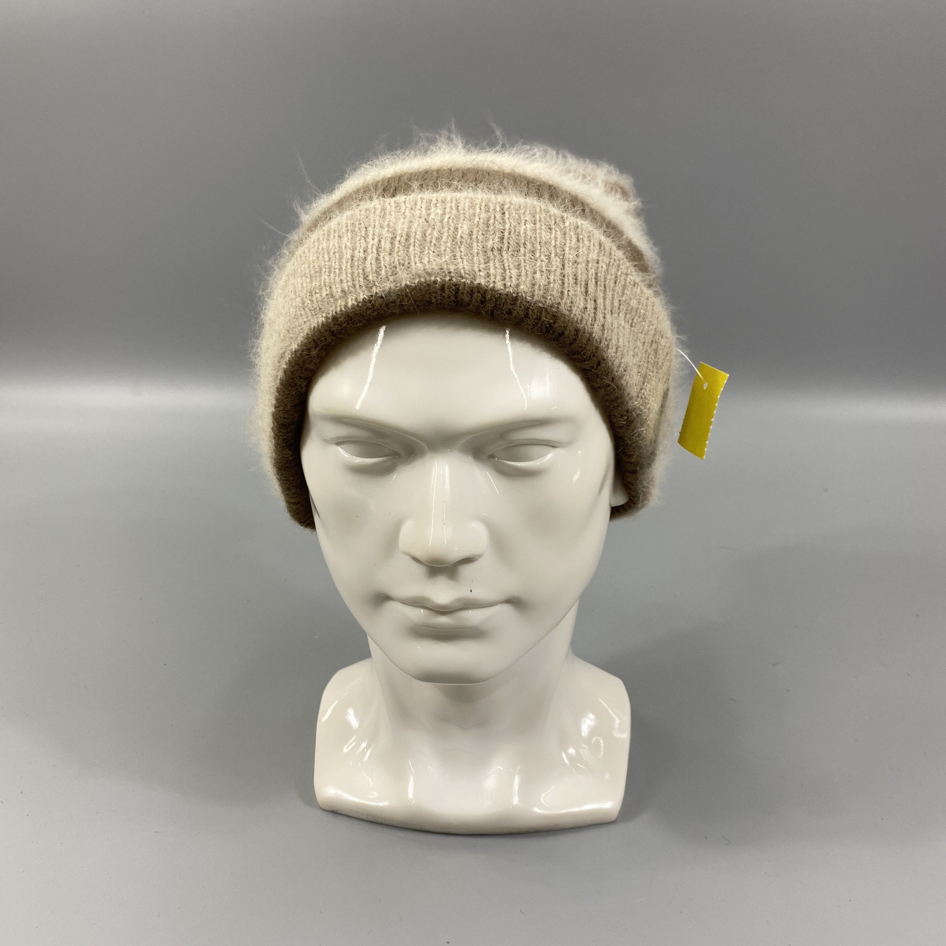Japanese Brand Stripe Snow Cap Beanie Hat Fur -BN1142 Size ONE SIZE - 2 Thumbnail