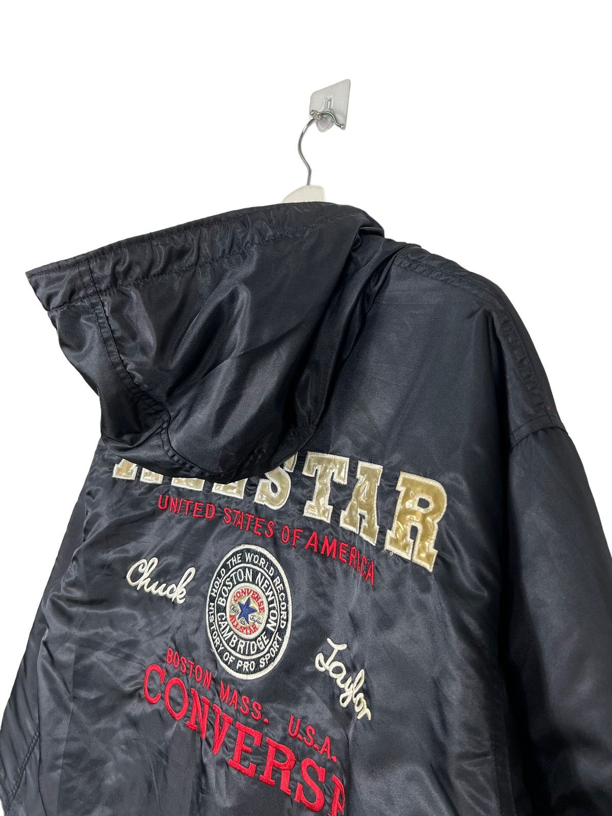 Converse 🔥 VINTAGE CONVERSE HOODIES JACKET BIG LOGO Size US L / EU 52-54 / 3 - 9 Thumbnail
