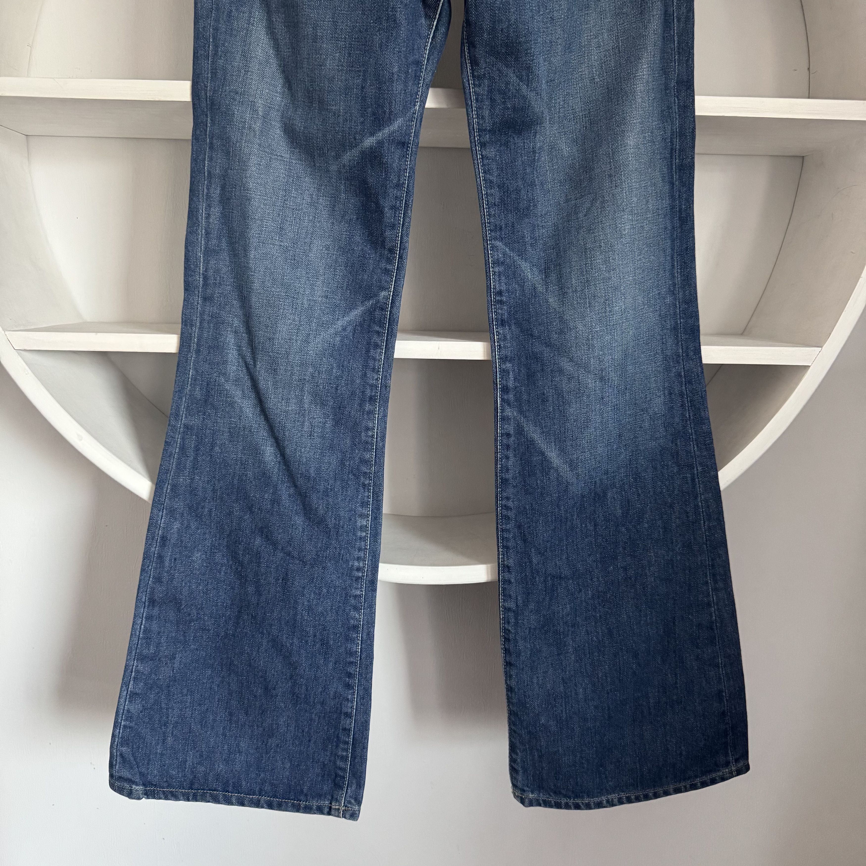 Diesel Women's DIESEL Vintage Bootcut Wide Low Rise Jeans Size 27 Size 27" / US 4 / IT 40 - 8 Thumbnail