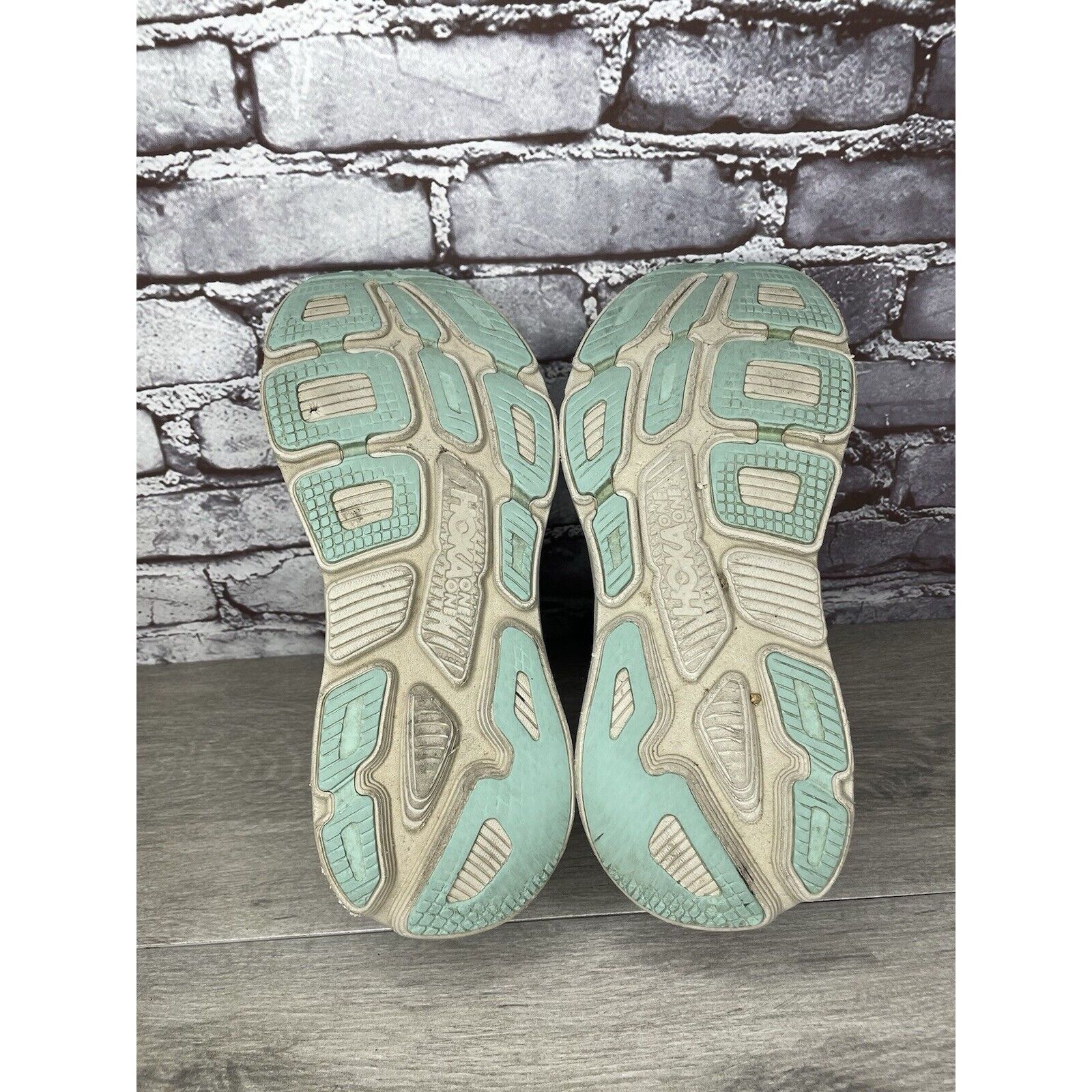 Hoka Hoka One One Bondi 7 110518 RTOS Blue Synthetic Running Shoe Size US 10.5 / EU 43-44 - 21 Thumbnail