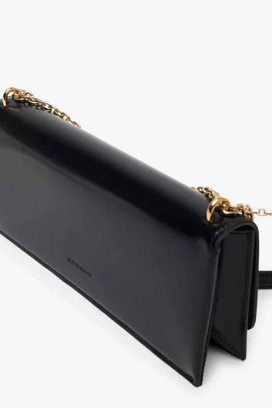Givenchy o1srvl11e0625 Size:OS/4G Small Chain Black Clutch in Black Size ONE SIZE - 5 Thumbnail
