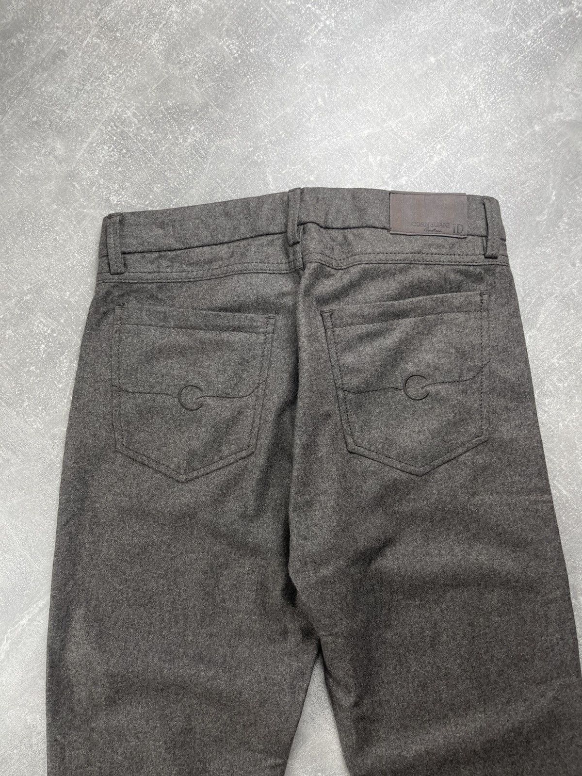 Corneliani Corneliani ID Wool Trousers Made in Italy Gray Size 46 Size US 30 / EU 46 - 4 Thumbnail