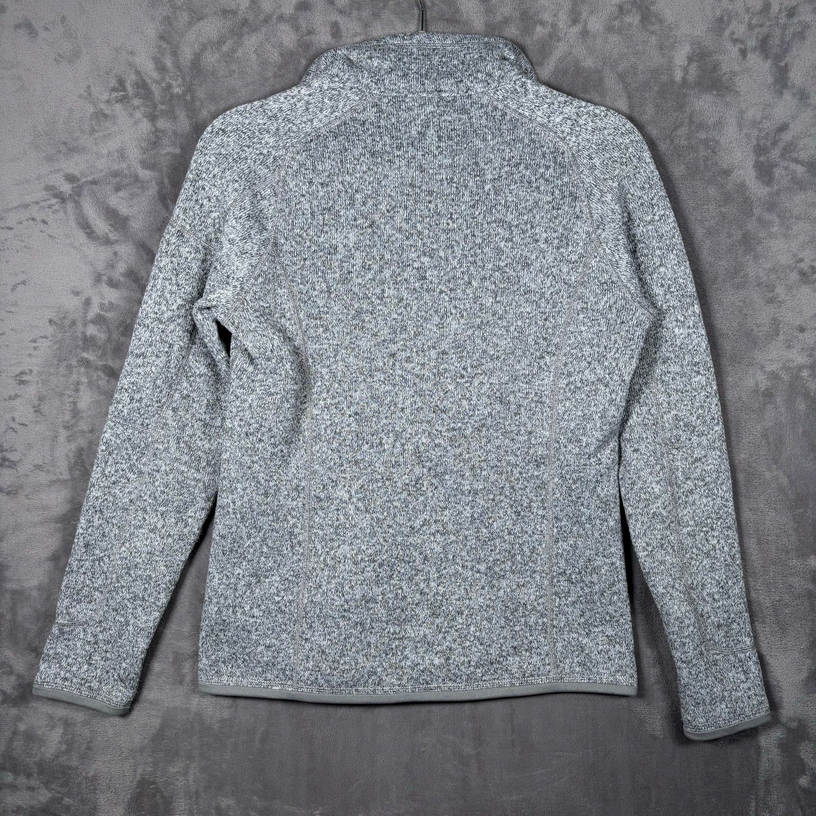 Patagonia Patagonia Women’s Better Sweater 1/4 Zip Fleece Gray Heather Size S / US 4 / IT 40 - 2 Thumbnail