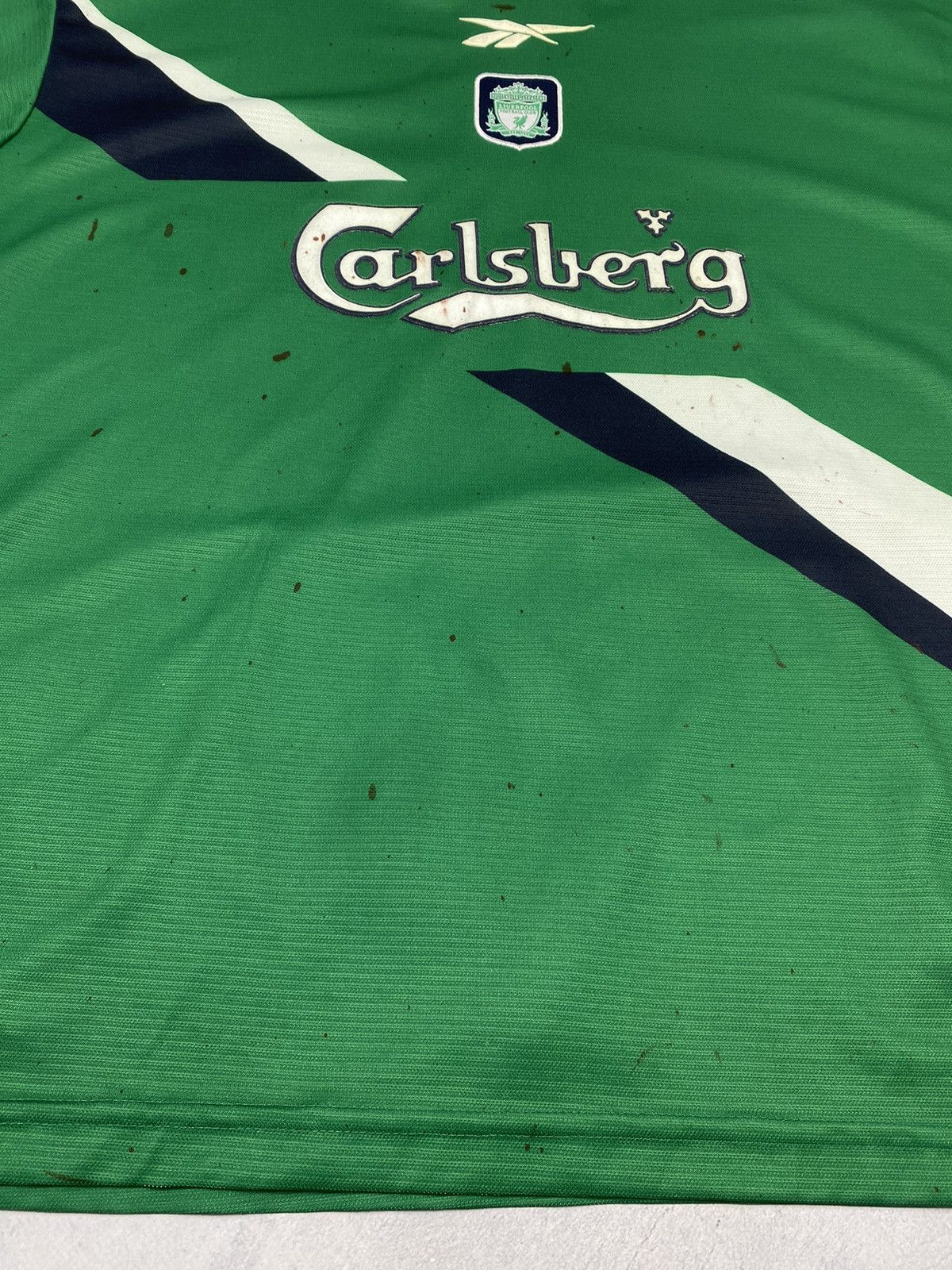 Reebok × Vintage Vintage Reebok Liverpool 1999/00 Football Soccer Jersey Size US L / EU 52-54 / 3 - 5 Thumbnail