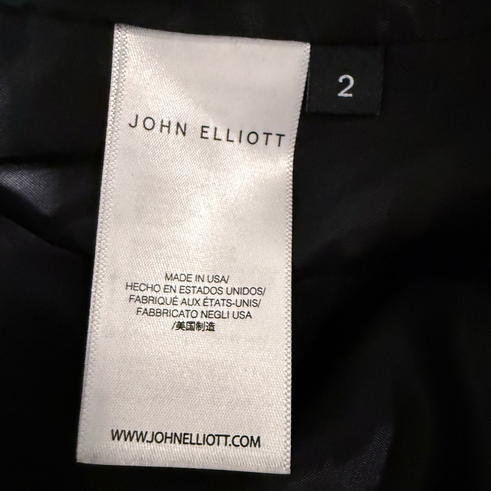 John Elliott $1,998 NWT John Elliott Leather Jumper Jacket | Sz M Size US M / EU 48-50 / 2 - 7 Thumbnail