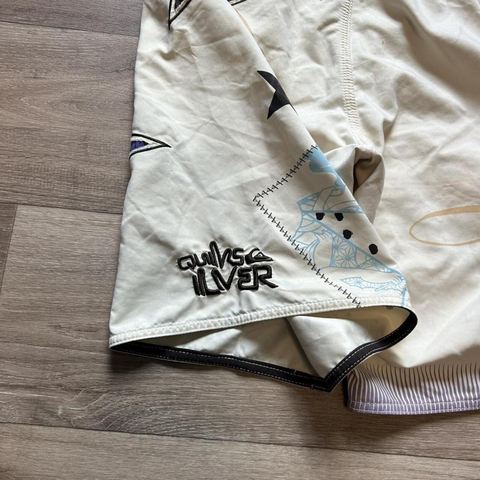 Quiksilver Sick Rare 00w Quiksilver Billabong Grail board swim trunks Size US 32 / EU 48 - 4 Thumbnail