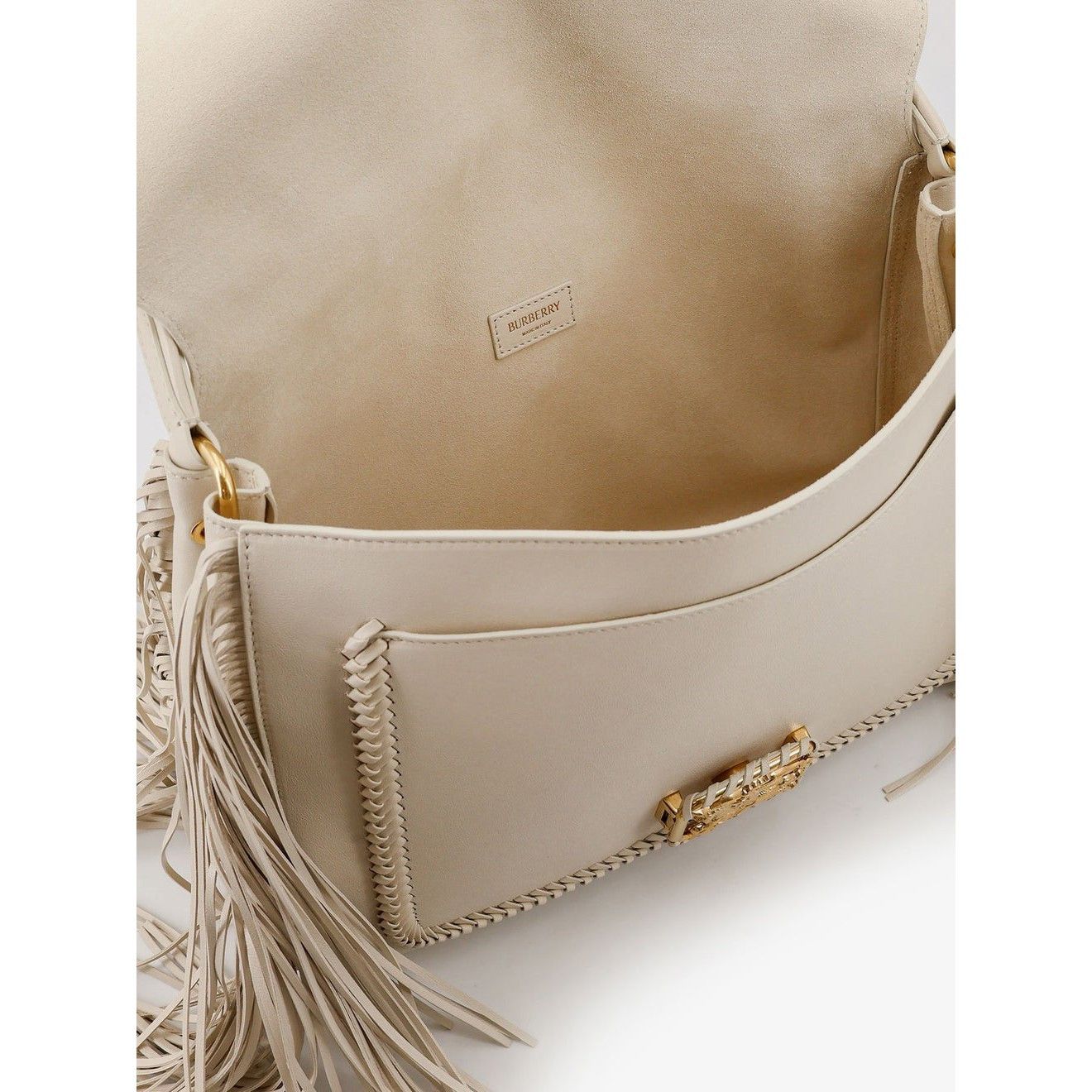 Burberry BURBERRY Rider White Shoulder Bag New Size ONE SIZE - 4 Thumbnail