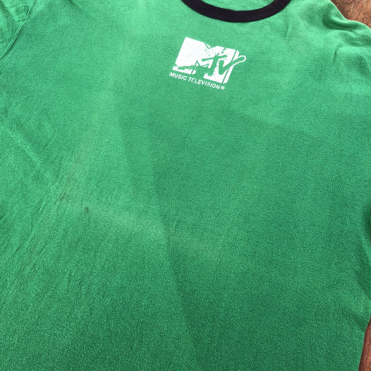 Mtv VintageThrashed Faded Ringer MTV Music Television T Shirt Size US XL / EU 56 / 4 - 4 Thumbnail
