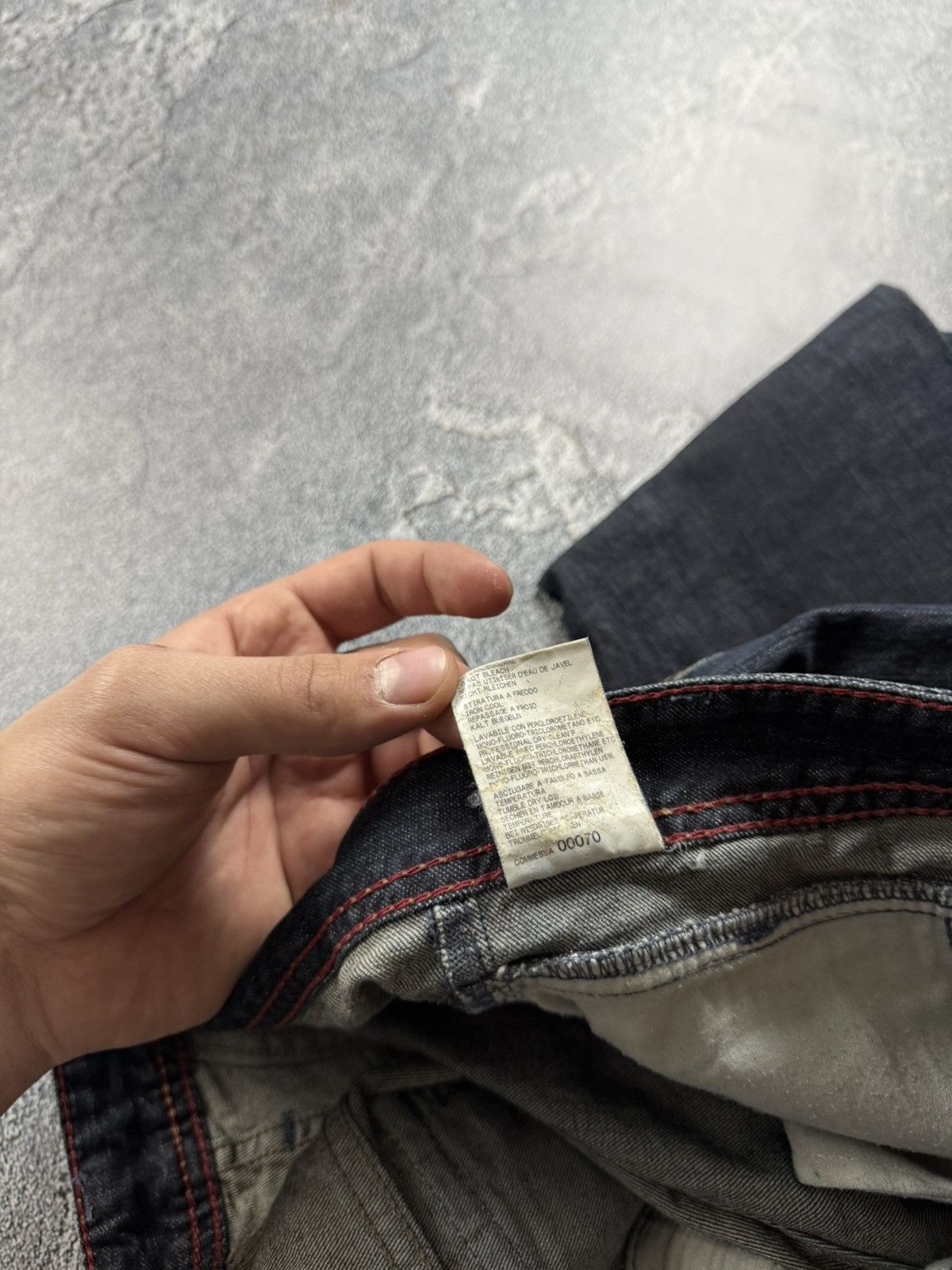 Marithe + Francois Girbaud Marithe Francois Girbaud VNTG Button Hem Grunge Biker Jeans Size 30" / US 8 / IT 44 - 15 Thumbnail
