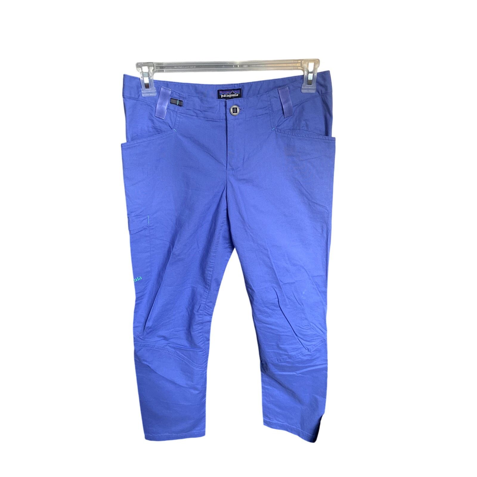 Patagonia Patagonia Venga Rock Pants Violet Blue 4 Organic Cotton Size 27" / US 4 / IT 40 - 2 Thumbnail