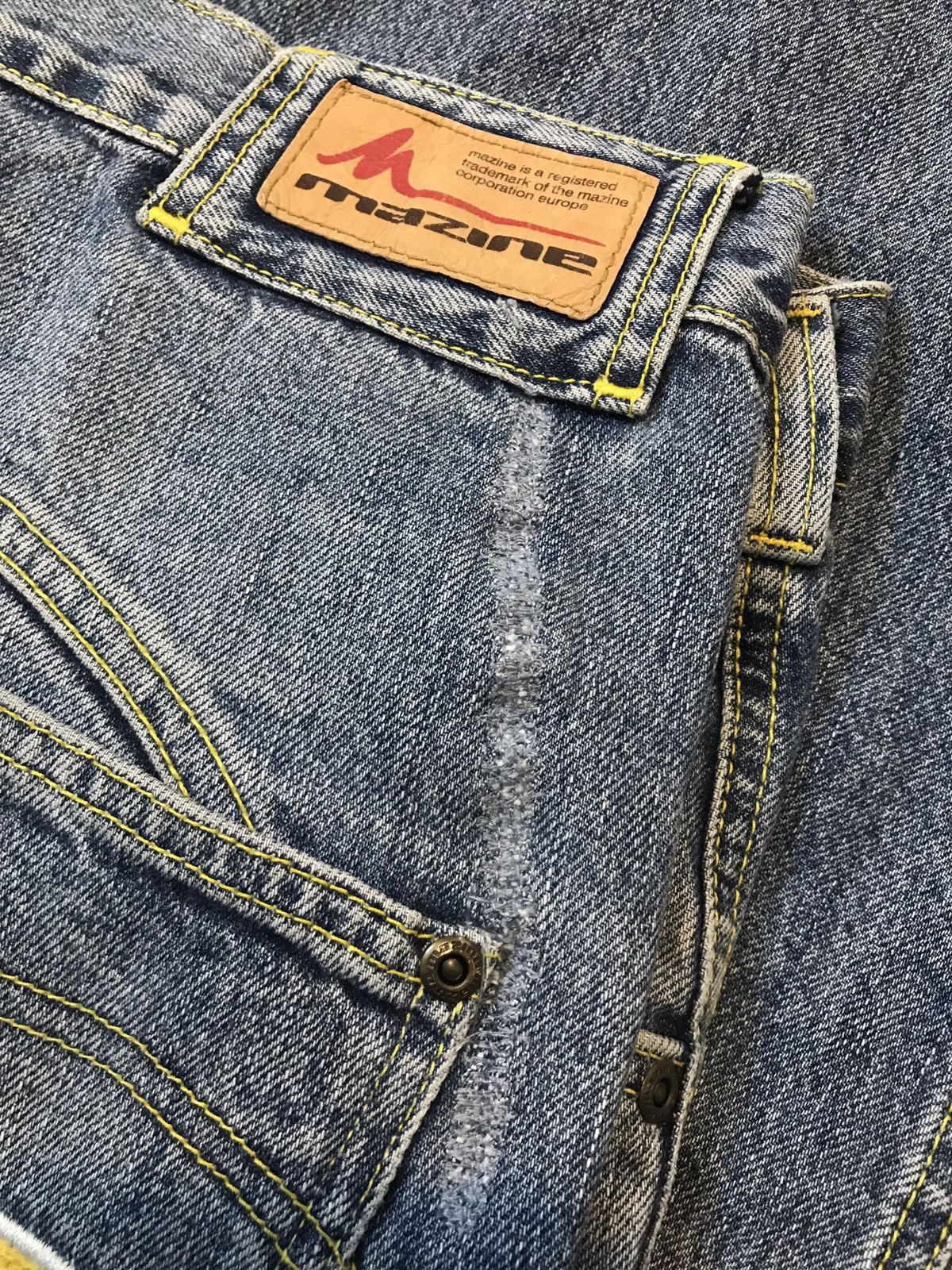 JNCO × Southpole × Vintage Vintage Y2K Mazine SpellOut baggy fit denim Size US 35 - 11 Thumbnail