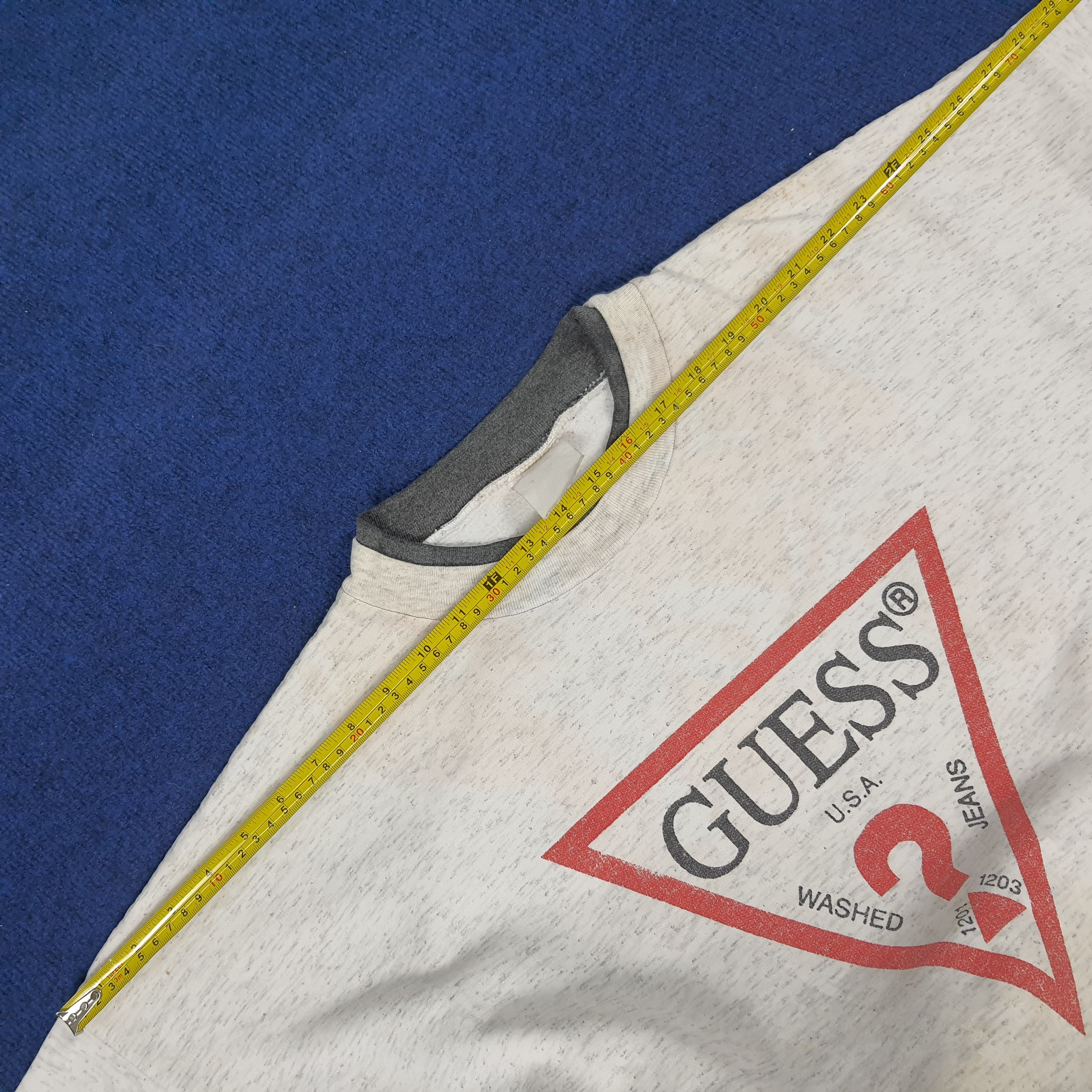 Guess × Vintage Vintage GUESS USA Sweatshirts Size US XL / EU 56 / 4 - 7 Thumbnail
