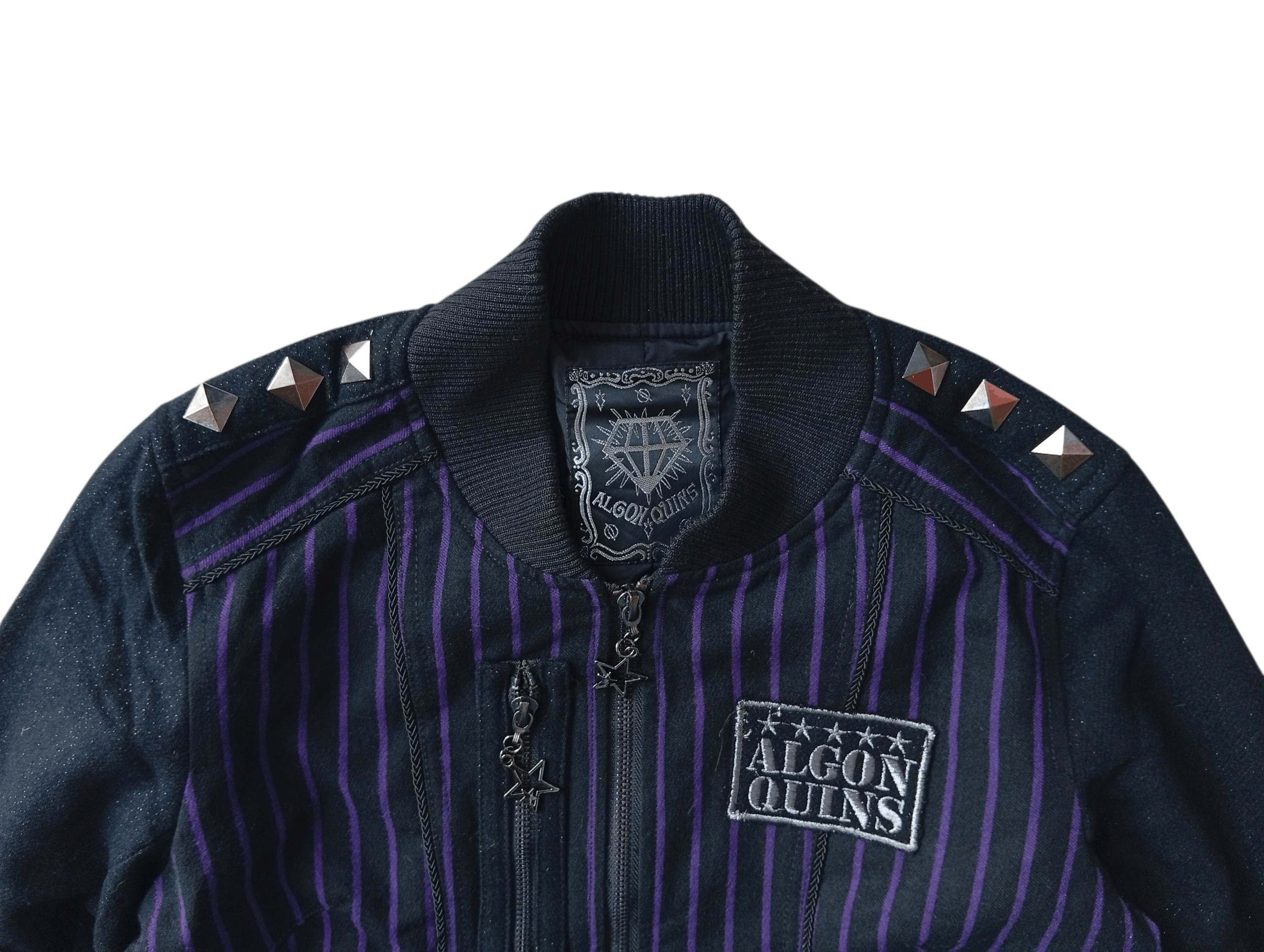 Japanese Brand Algonquins punk bomber jacket Size US S / EU 44-46 / 1 - 2 Thumbnail