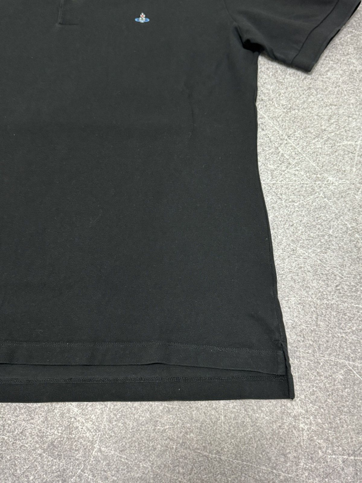 Vivienne Westwood Vivienne Westwood Polo T-Shirt Vintage Small Orb Logo Luxury Size US XL / EU 56 / 4 - 5 Thumbnail