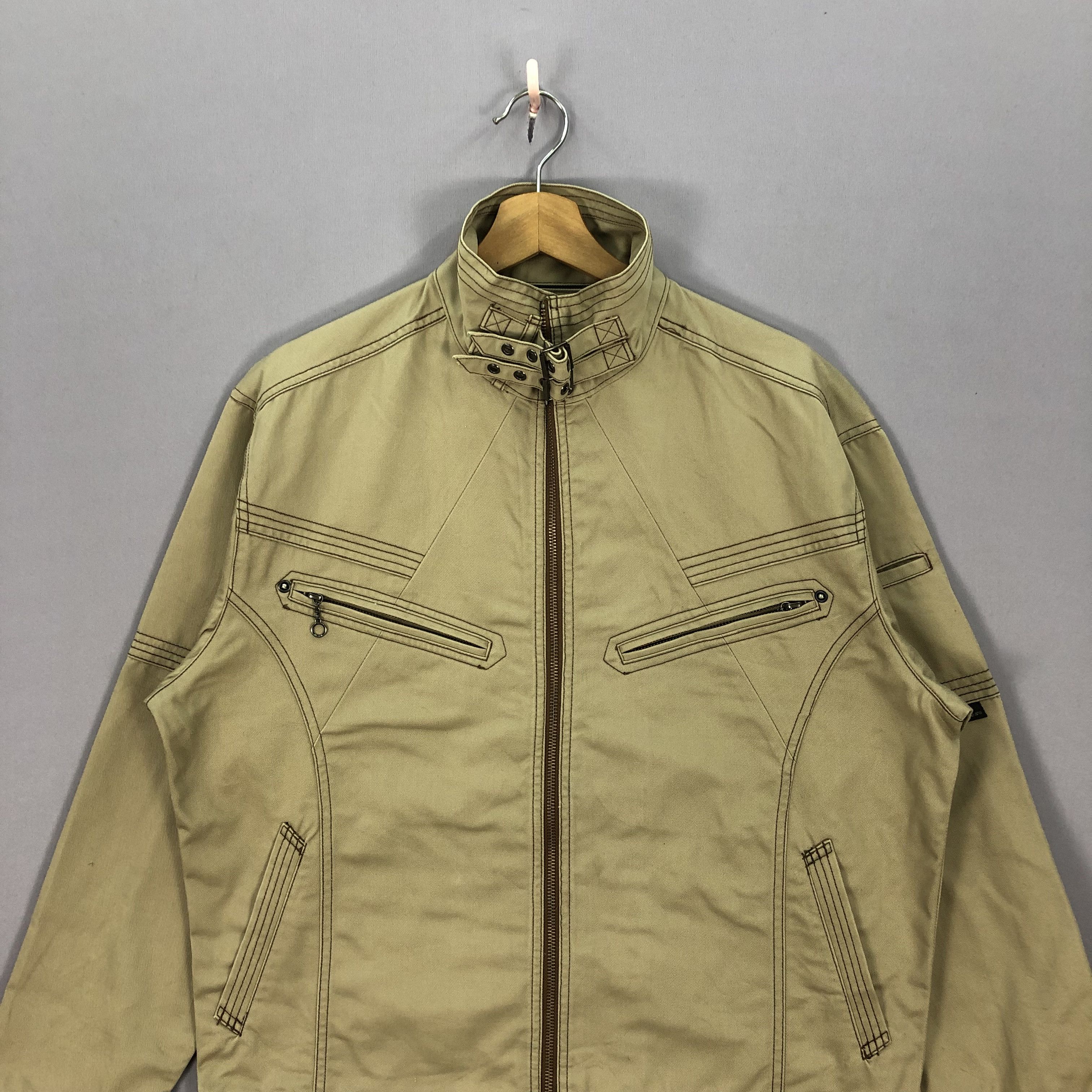 Dickies × Vintage Vintage 90s Dickies Motorcycle Jacket Size US L / EU 52-54 / 3 - 3 Thumbnail