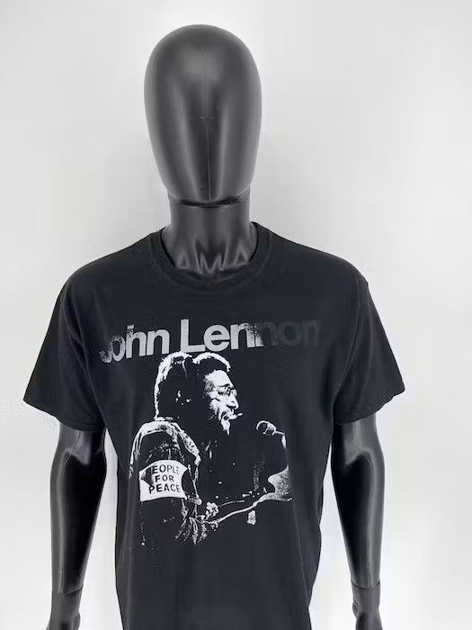 Band Tees RARE! Vintage 90s John Lennon Single Stitch The Beatles Size US XL / EU 56 / 4 - 1 Thumbnail