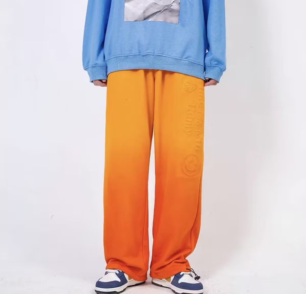 image of Vintage Orange Sweatpants, Men's (Size 32)