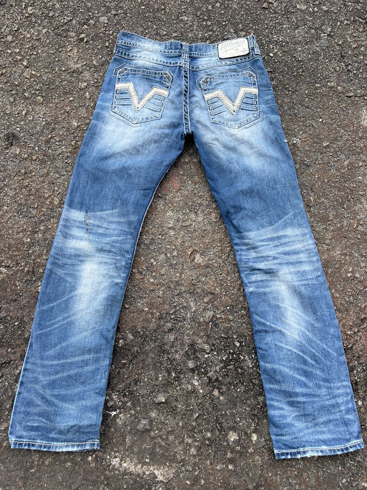 Affliction Crazy y2k Affliction Distressed Jeans Size US 32 / EU 48 - 9 Thumbnail