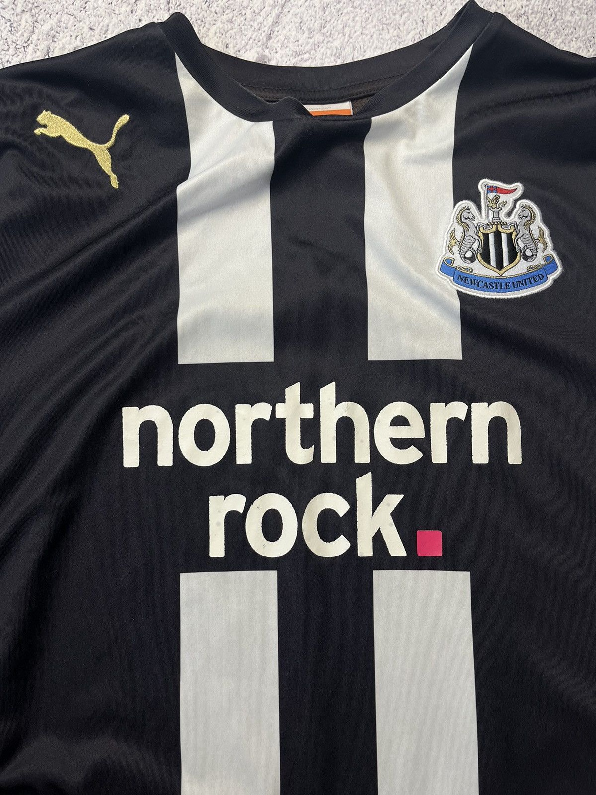 Vintage Puma Newcastle United 2012/13 Home Shirt Jersey Football Size US L / EU 52-54 / 3 - 12 Thumbnail