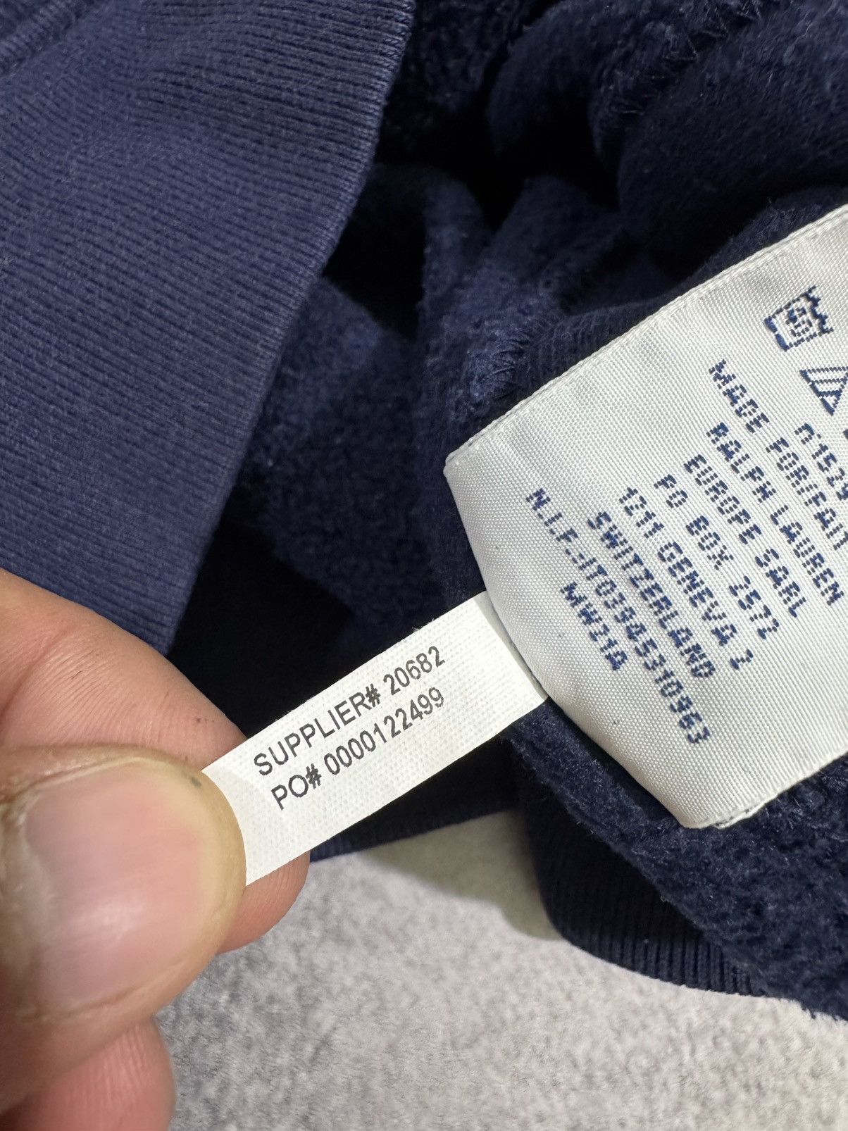Polo Ralph Lauren × Vintage Vintage Polo Ralph Lauren Zip Up Hoodie Size US L / EU 52-54 / 3 - 9 Thumbnail