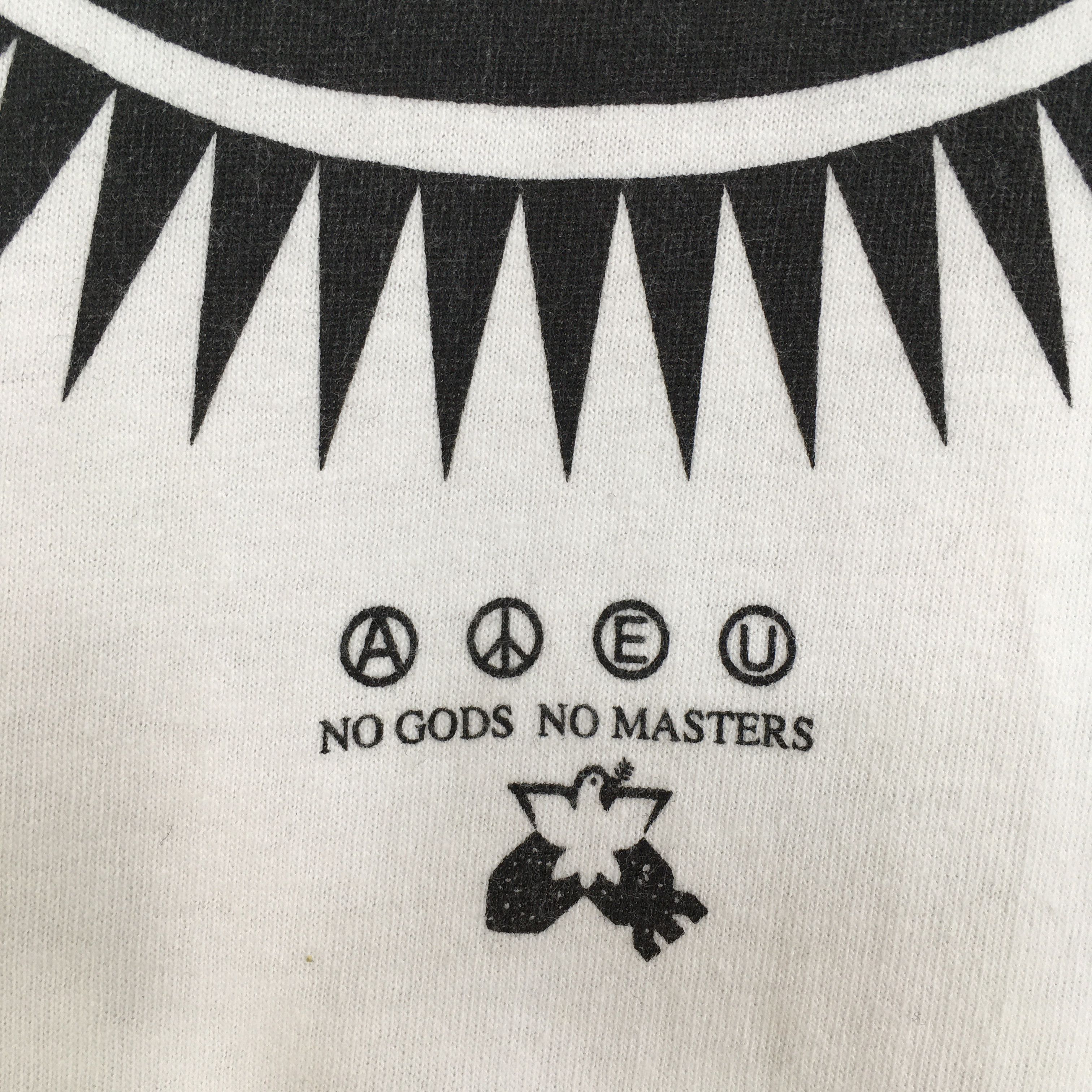 Undercover Undercover Japan No Gods No Masters T shirt Medium Size US M / EU 48-50 / 2 - 4 Thumbnail