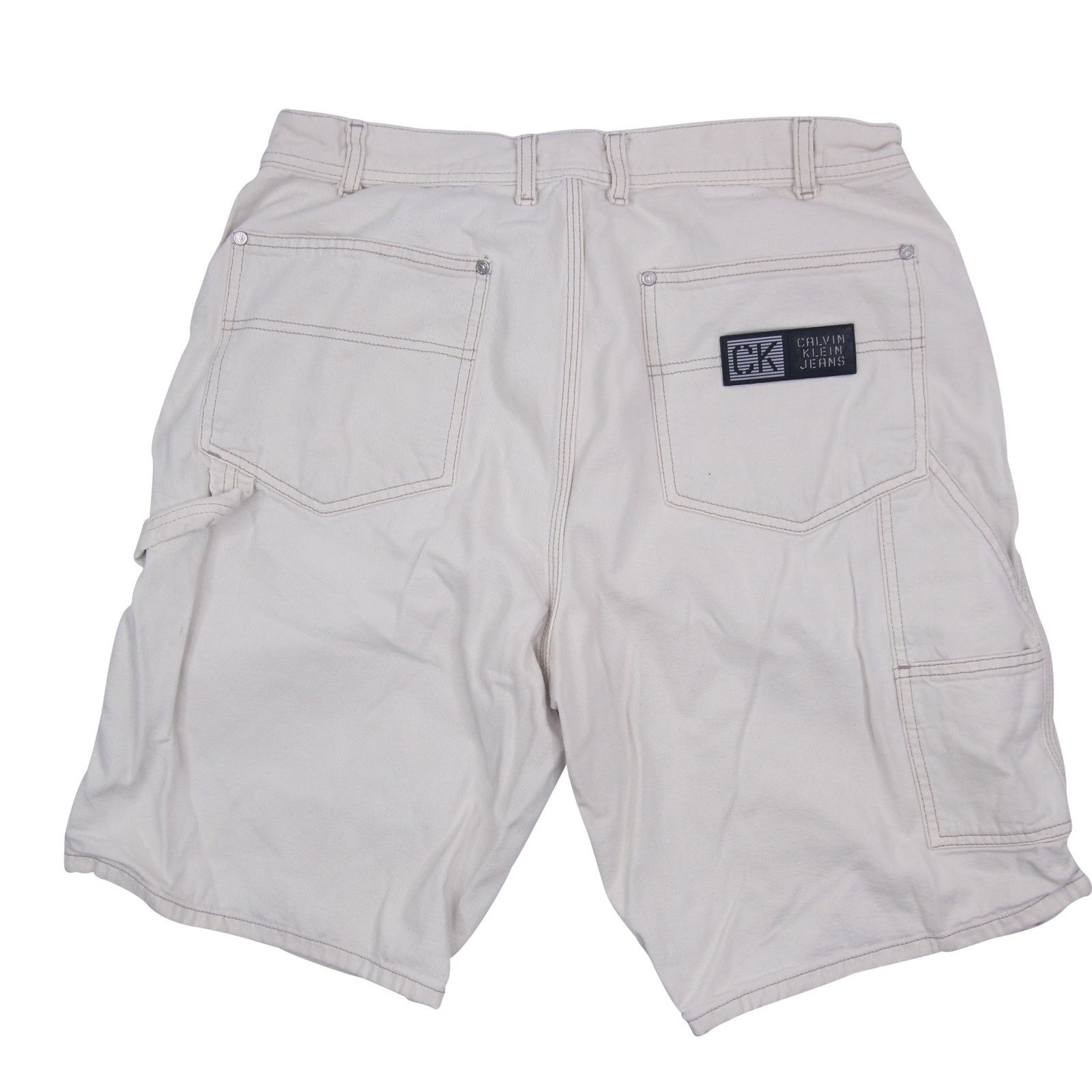 Calvin Klein × Vintage Vintage Calvin Klein Jean Shorts Size US 33 - 2 Thumbnail