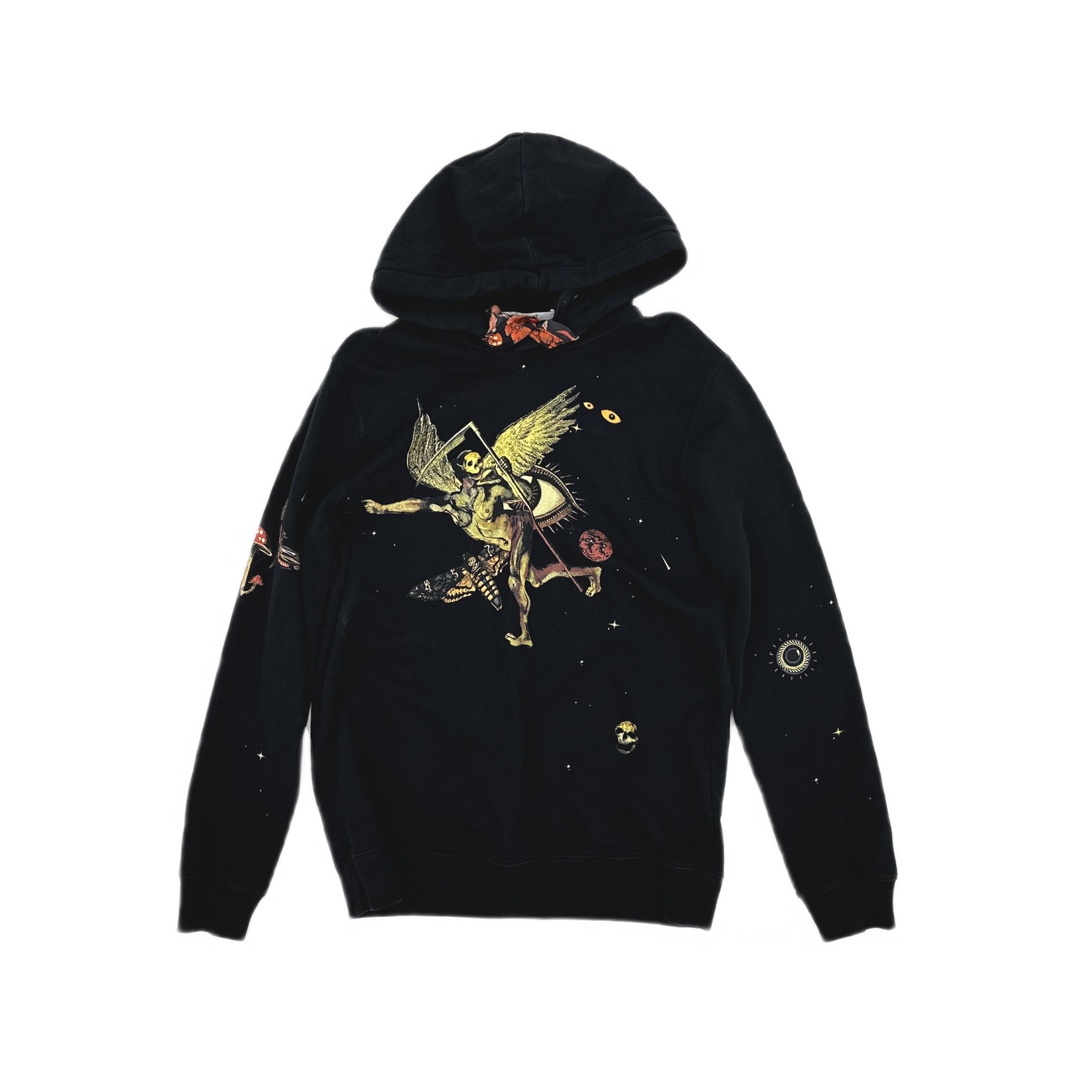 Givenchy Givenchy Graphic Print Hoodie Size L Size US L / EU 52-54 / 3 - 1 Thumbnail