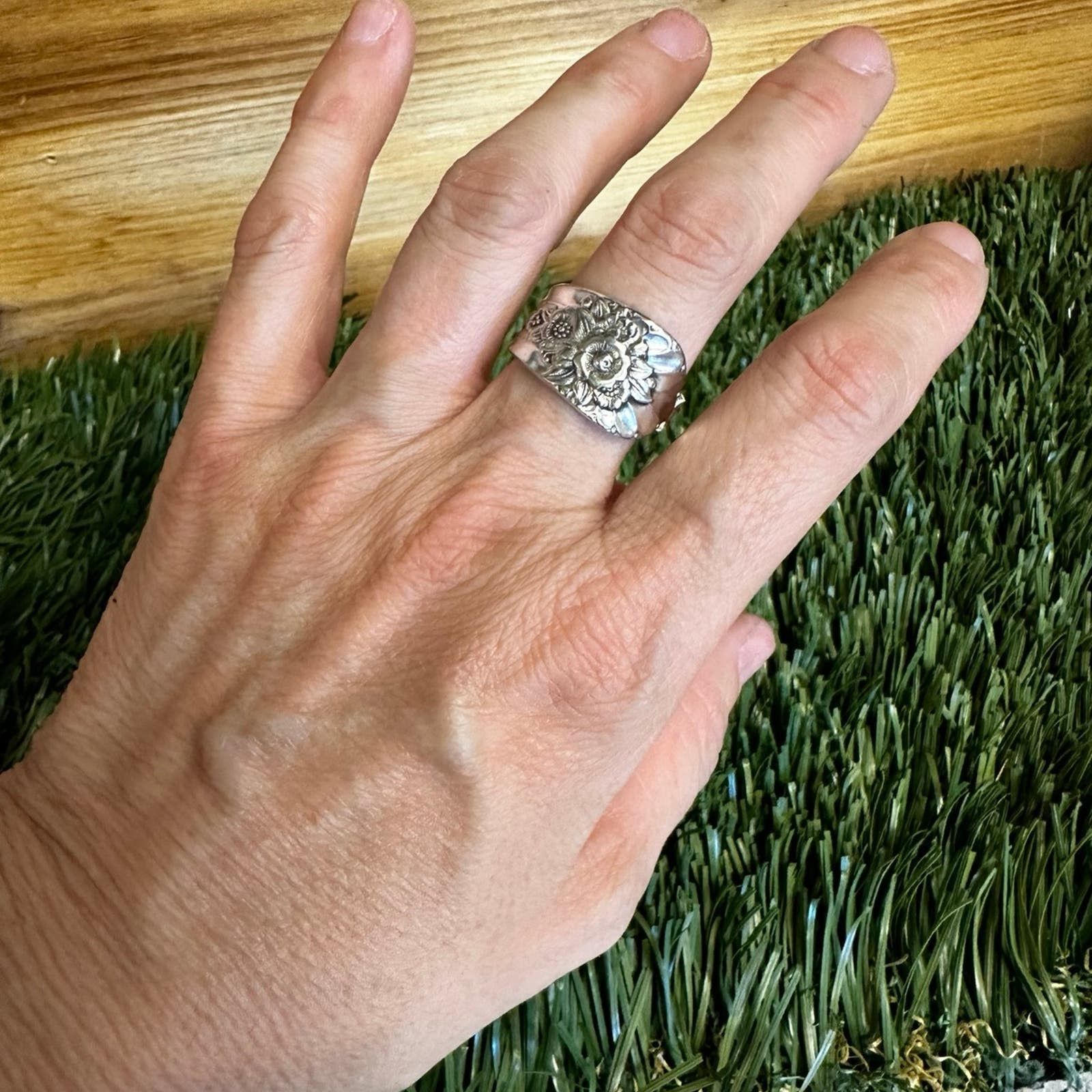 Handmade Handmade Ring size 8.5 Size ONE SIZE - 4 Thumbnail