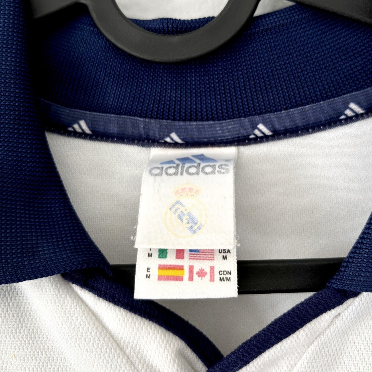 Adidas × Vintage 2000 2001 Real Madrid Adidas Retro Vintage Soccer Jersey Size US M / EU 48-50 / 2 - 9 Thumbnail