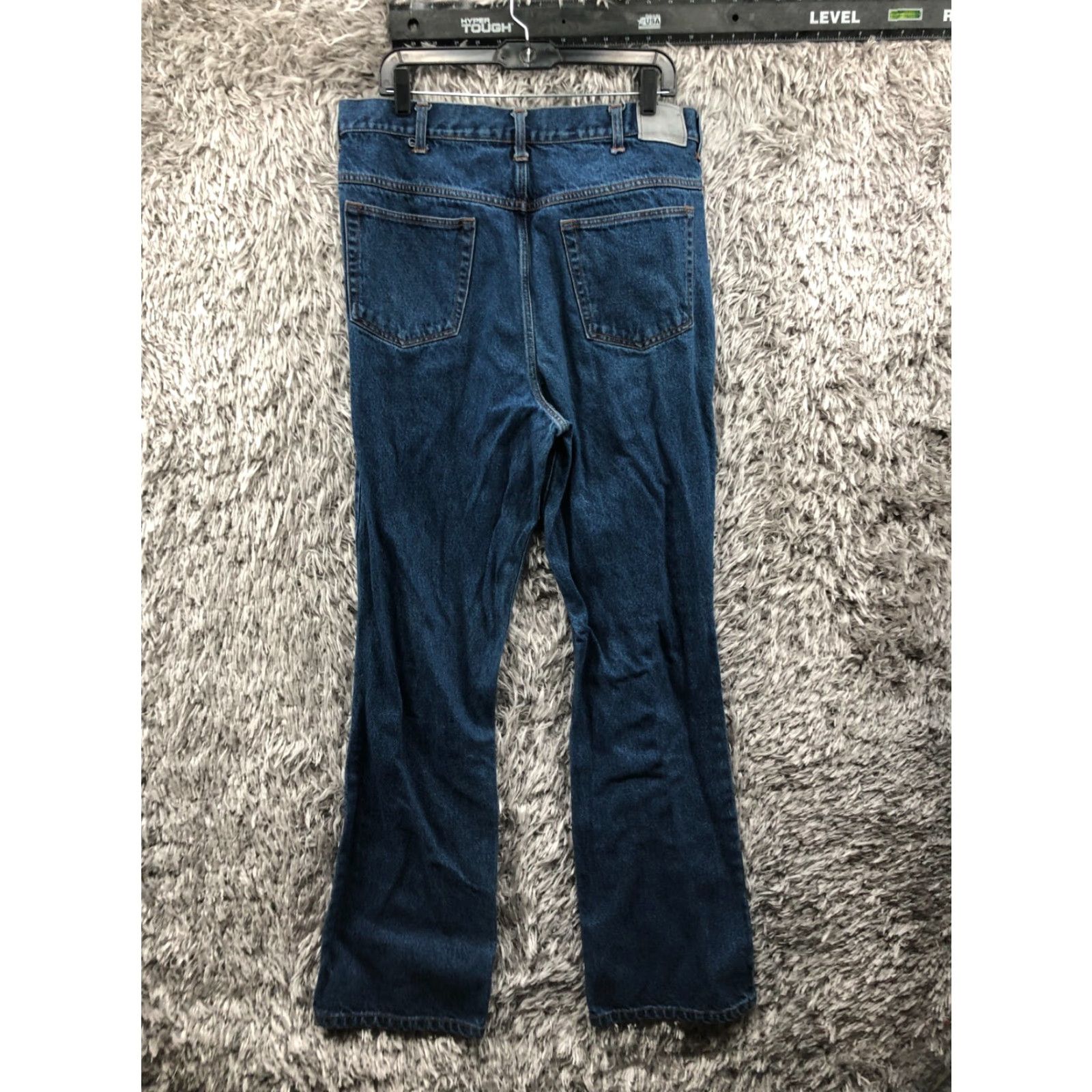 Denime Work N Sport Jeans Mens Straight Leg 36 Dark Blue Denim City 5-Pocket Jeans Mens Size US 36 / EU 52 - 5 Thumbnail