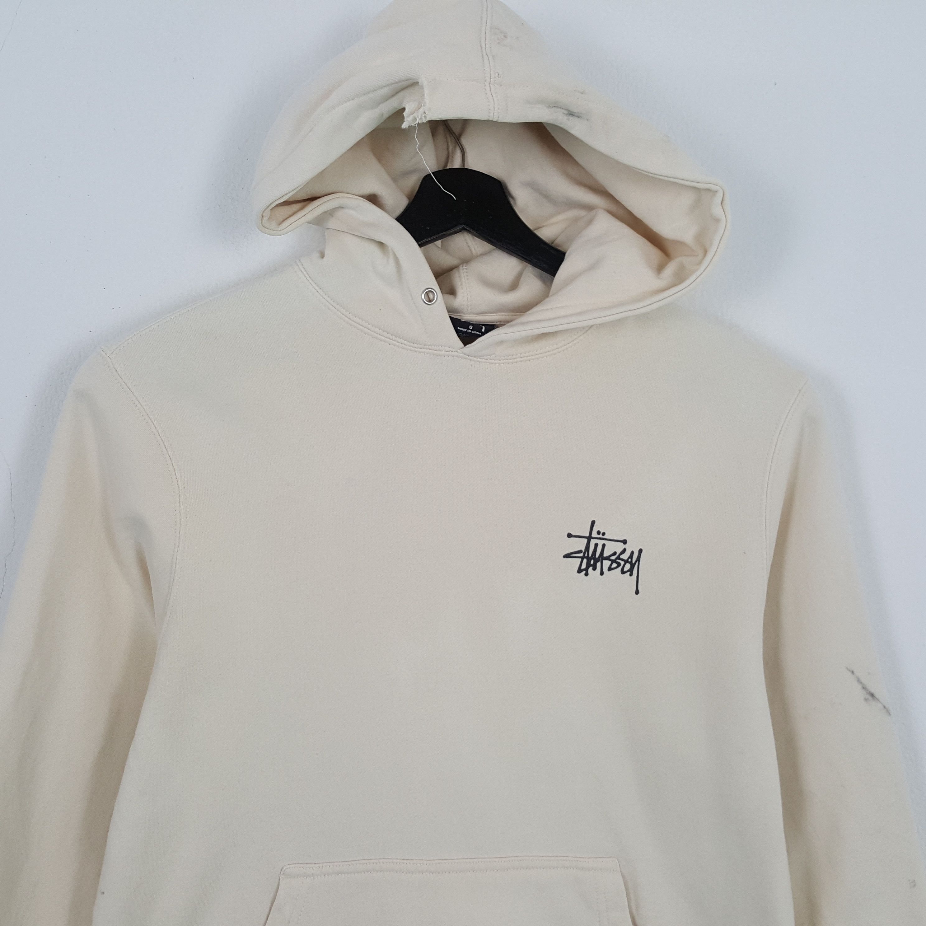 STUSSY Streetwear Style Custom Art Hoodies Distressed